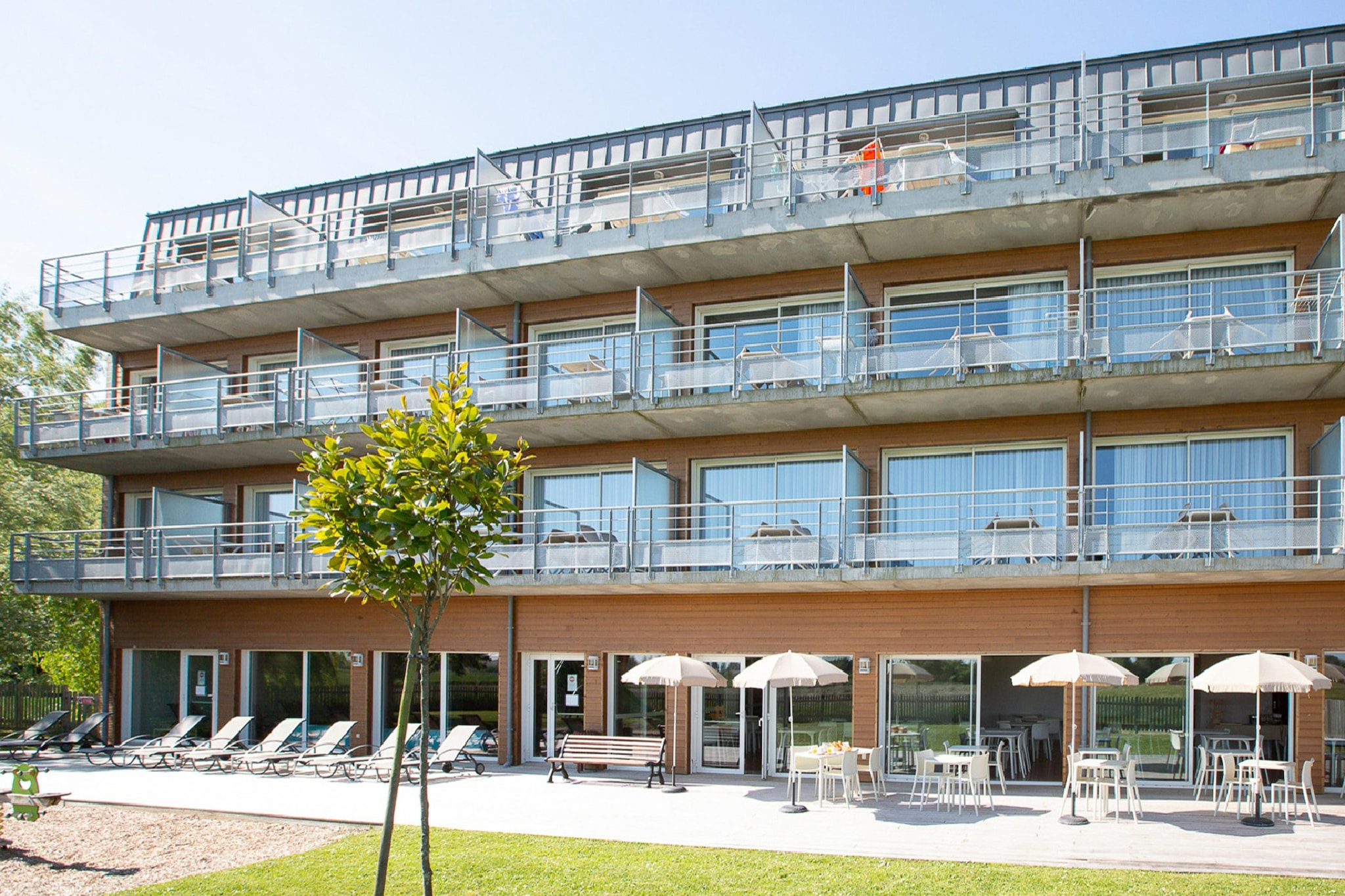 Le Domaine du Mont - Appartement 3 pièces 6 personnes - Außenbereich Sommer