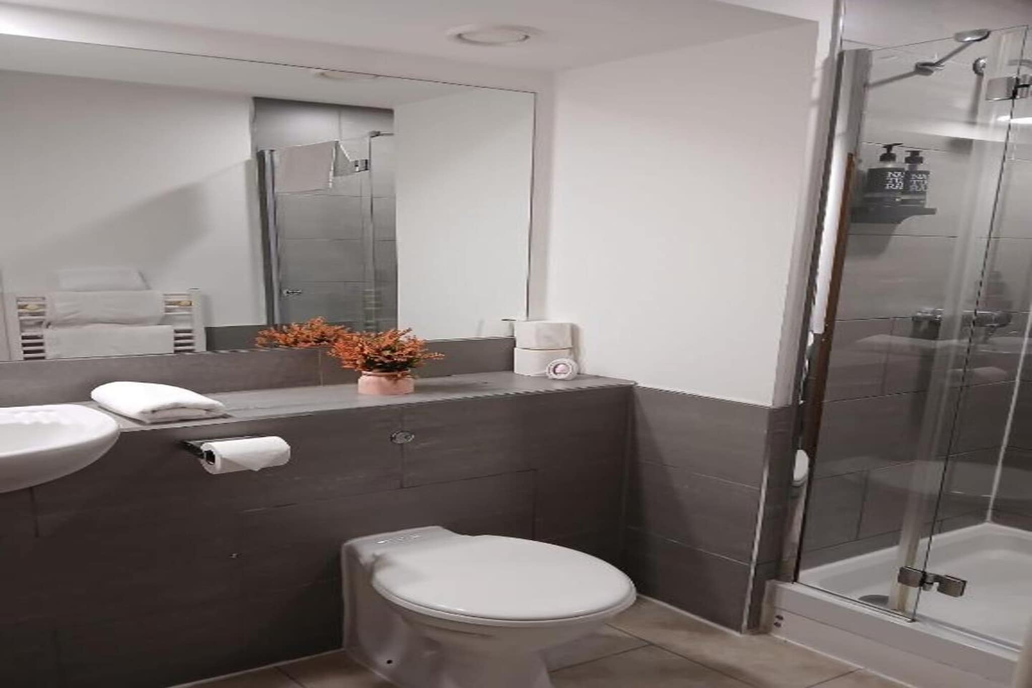Standard Double Room - Badkamer