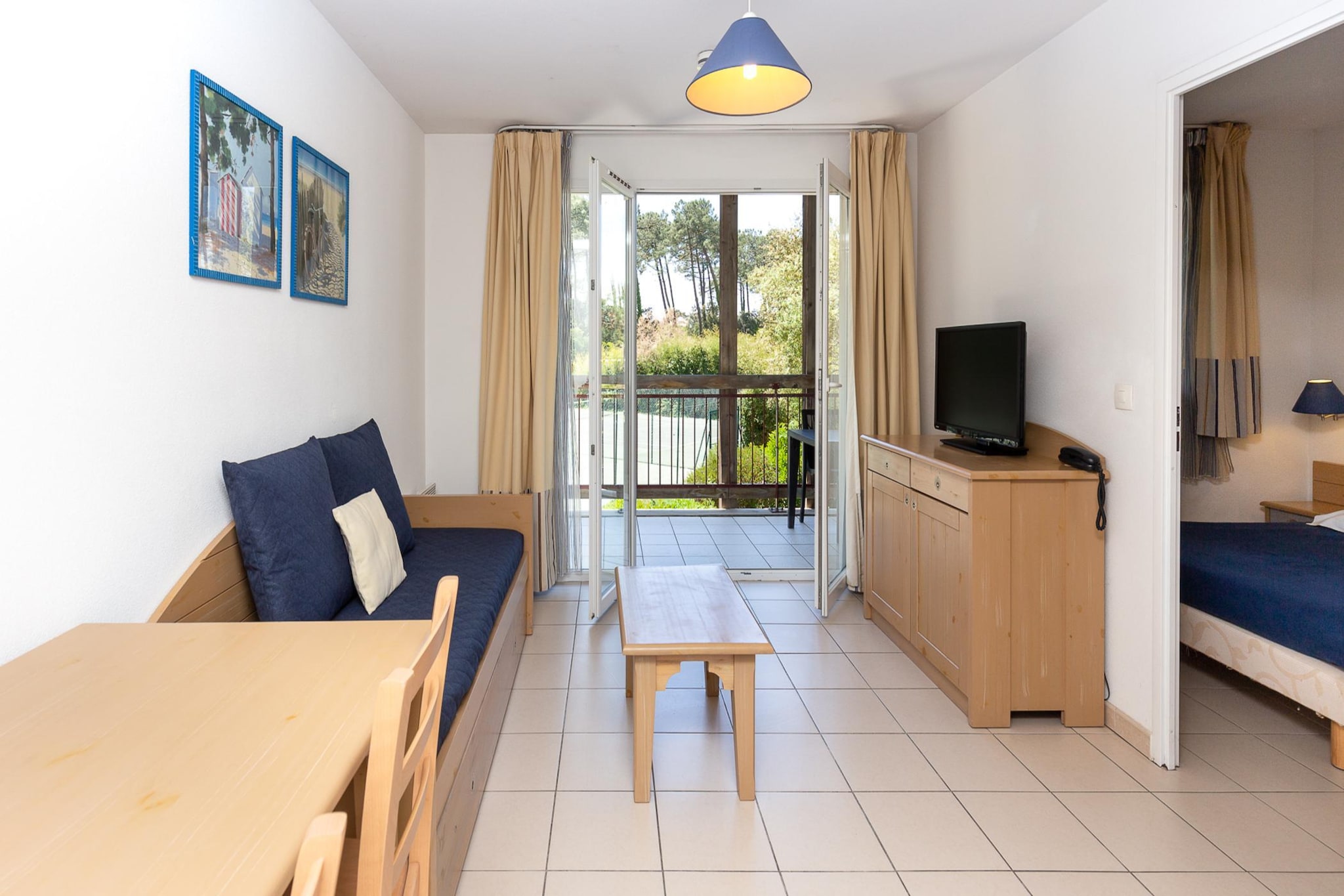 L'AllÃ©e des Dunes Appartement 2 piÃ¨ces 4 personnes - PMR - Wohnzimmer