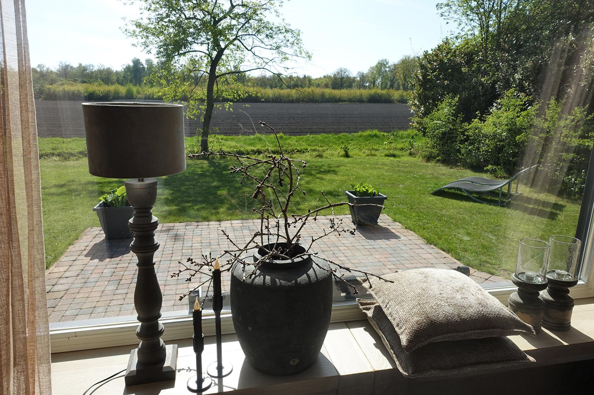 Vechtdalchalet de Wilg - Uitzicht zomer