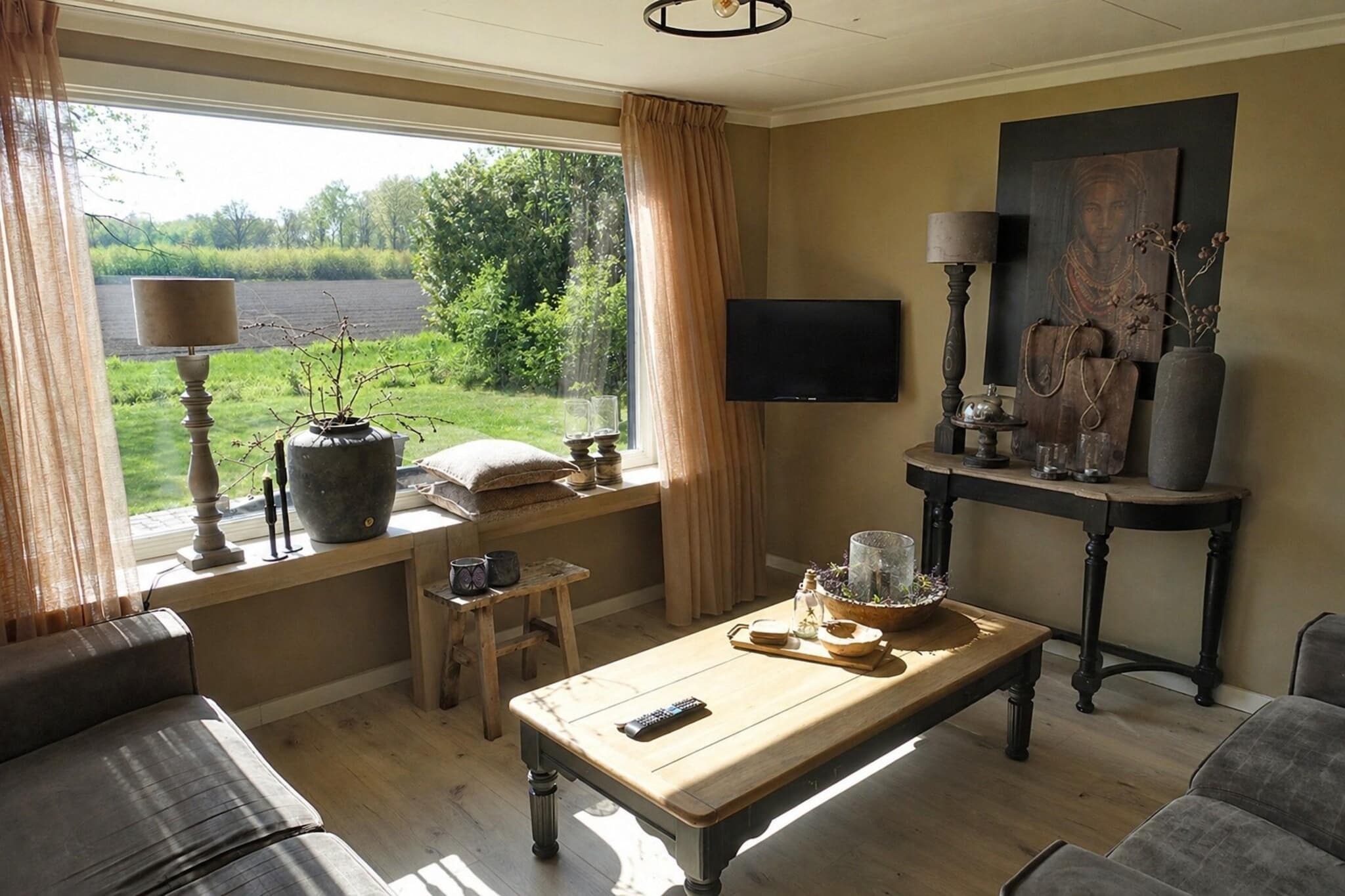 Vechtdalchalet de Wilg - Woonkamer