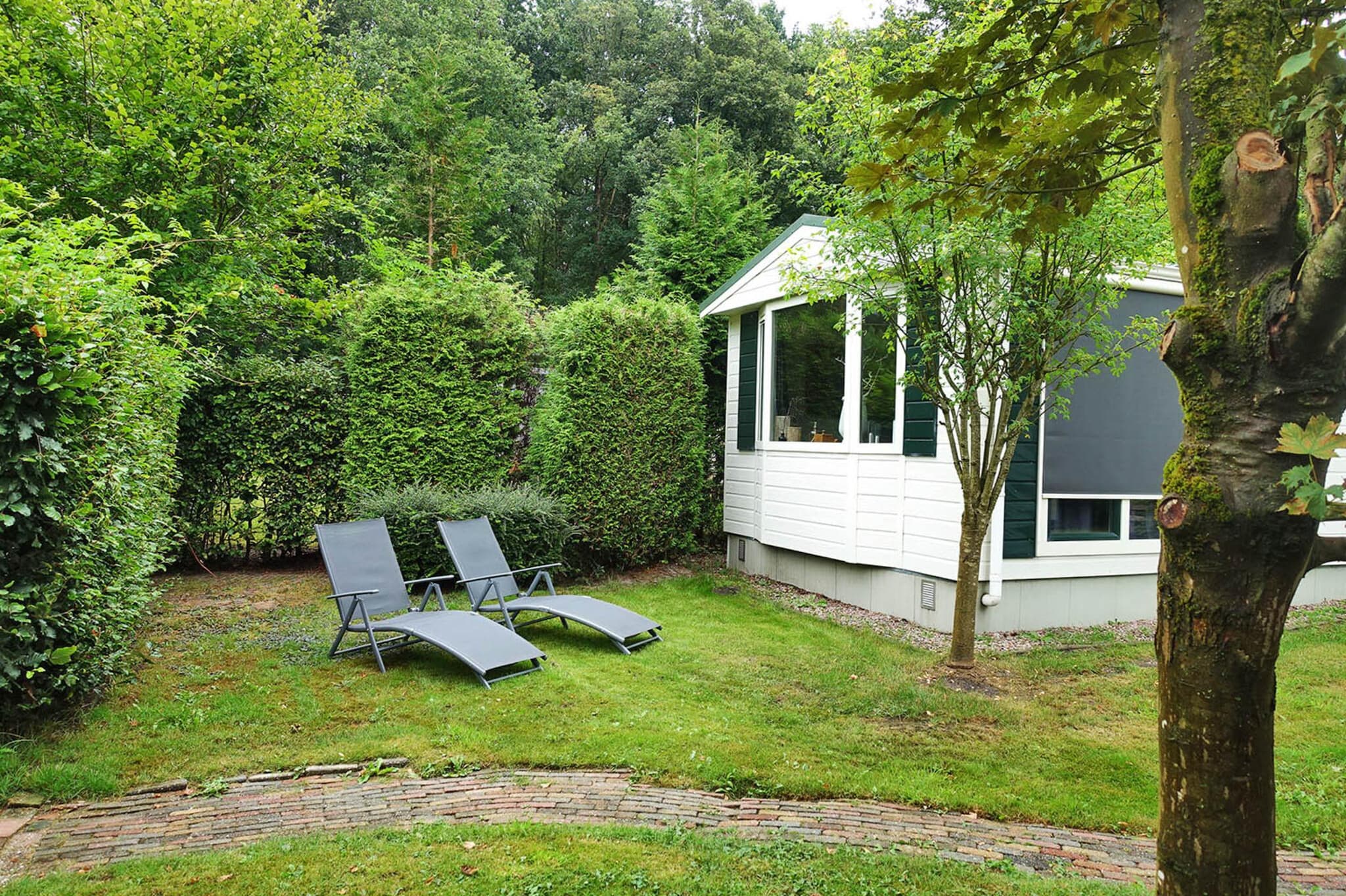 Vechtdalchalet de Eik - Jardins en été
