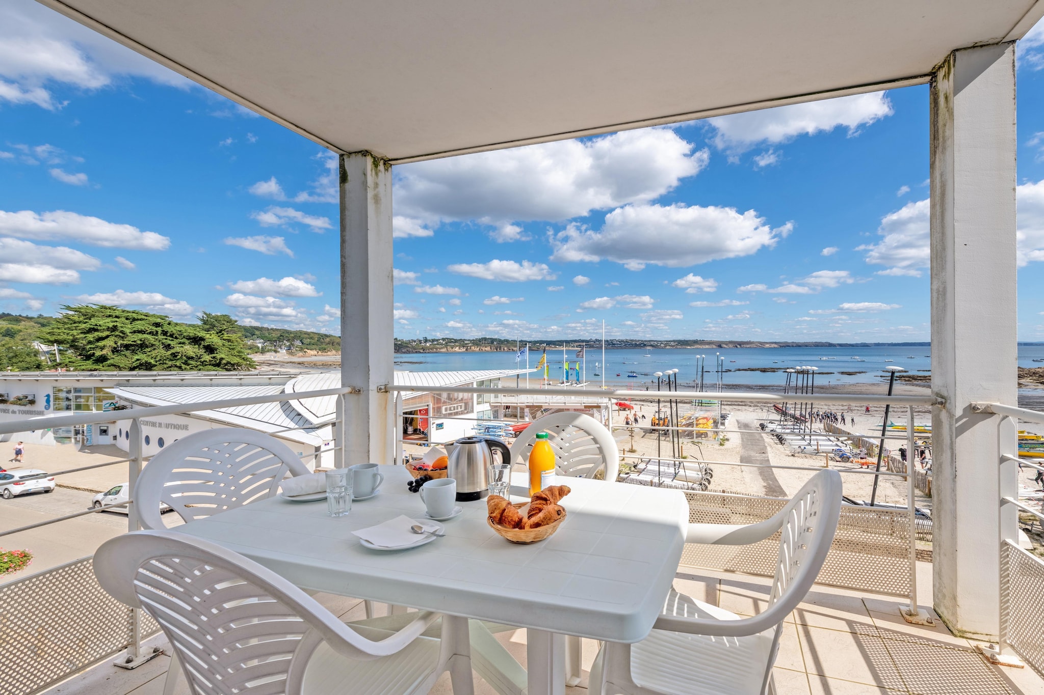 RÃ©sidence Le Domaine de Bertheaume- Appartement 2 piÃ¨ces avec coin nuit 5 personnes - Terrasse/Balkon