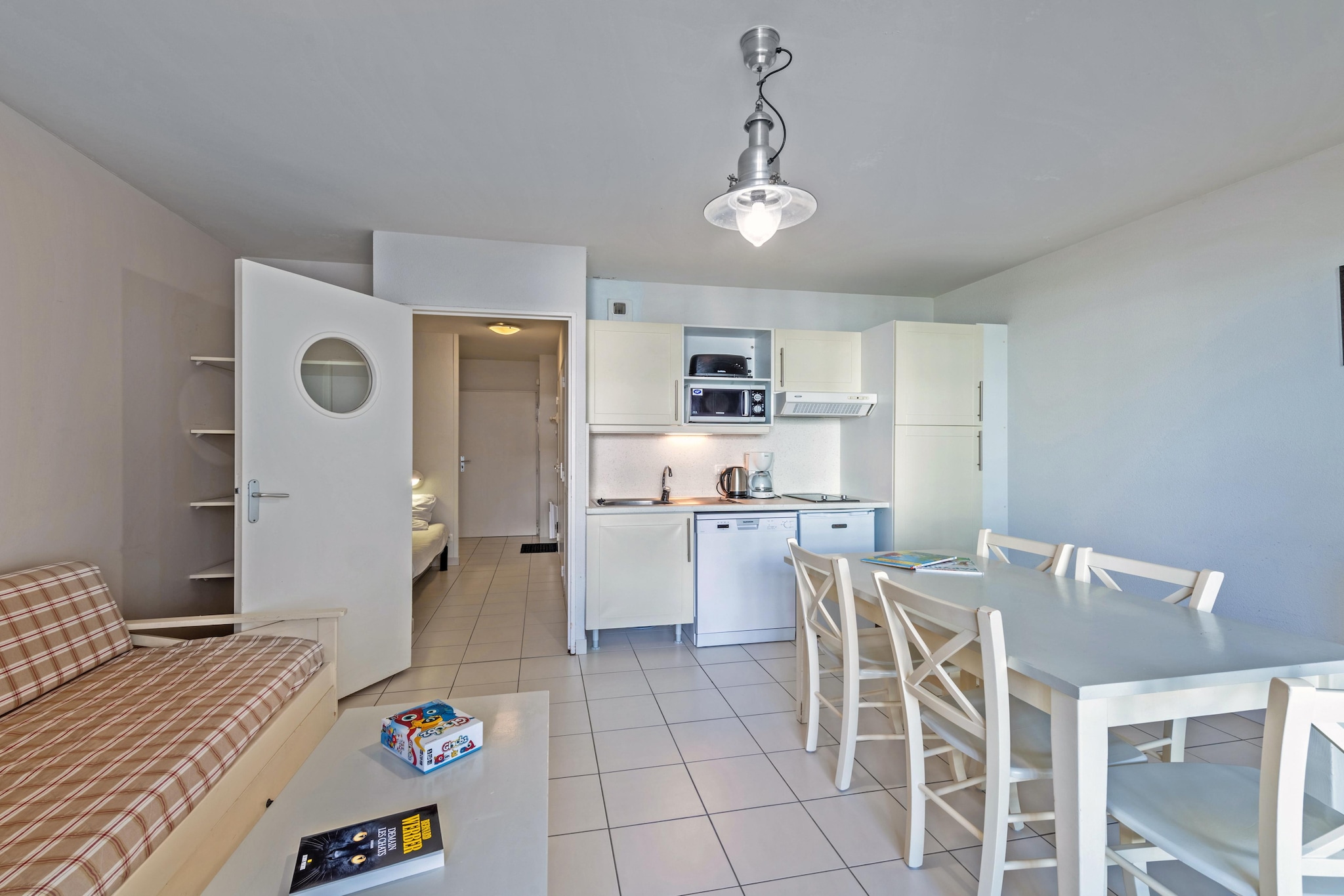RÃ©sidence Le Domaine de Bertheaume- Appartement 2 piÃ¨ces avec coin nuit 5 personnes - Wohnzimmer