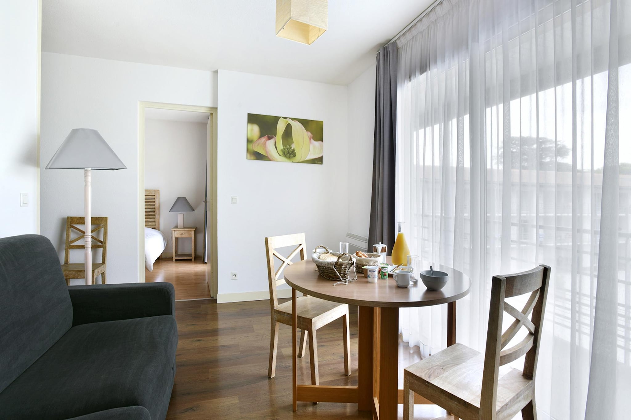 Le Domaine du ChÃ¢teau - Appartement 2 pièces 4 personnes - Eetkamer