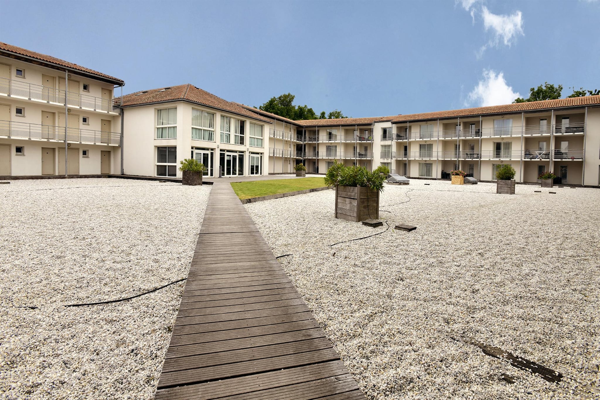 Le Domaine du ChÃ¢teau - Appartement 2 pièces 4 personnes - Buitenkant zomer
