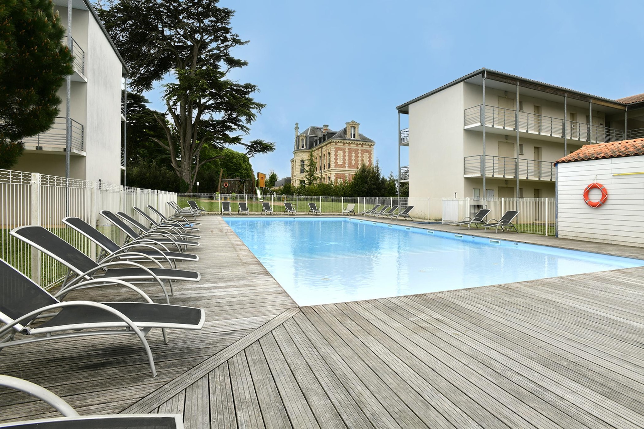 Le Domaine du ChÃ¢teau - Appartement 3 pièces 6 personnes - Zwembad