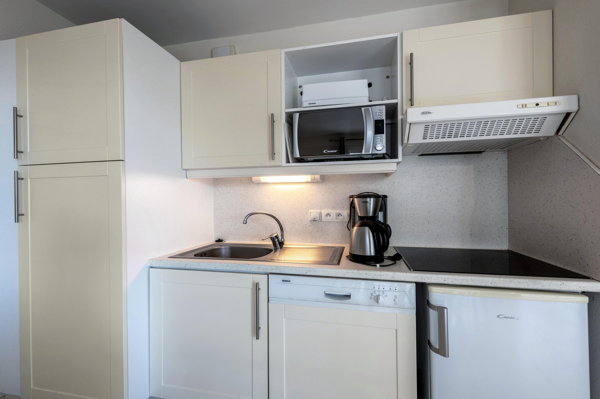 RÃ©sidence Le Domaine de Bertheaume- Appartement 2 piÃ¨ces avec coin nuit 6 personnes - Küche