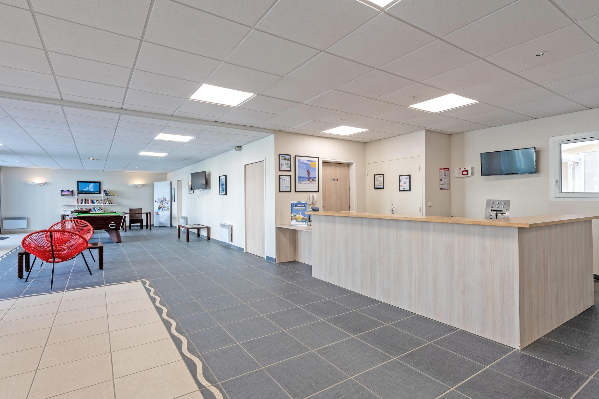 RÃ©sidence Le Domaine de Bertheaume- Appartement 2 piÃ¨ces avec coin nuit 6 personnes vue Mer - Empfangshalle