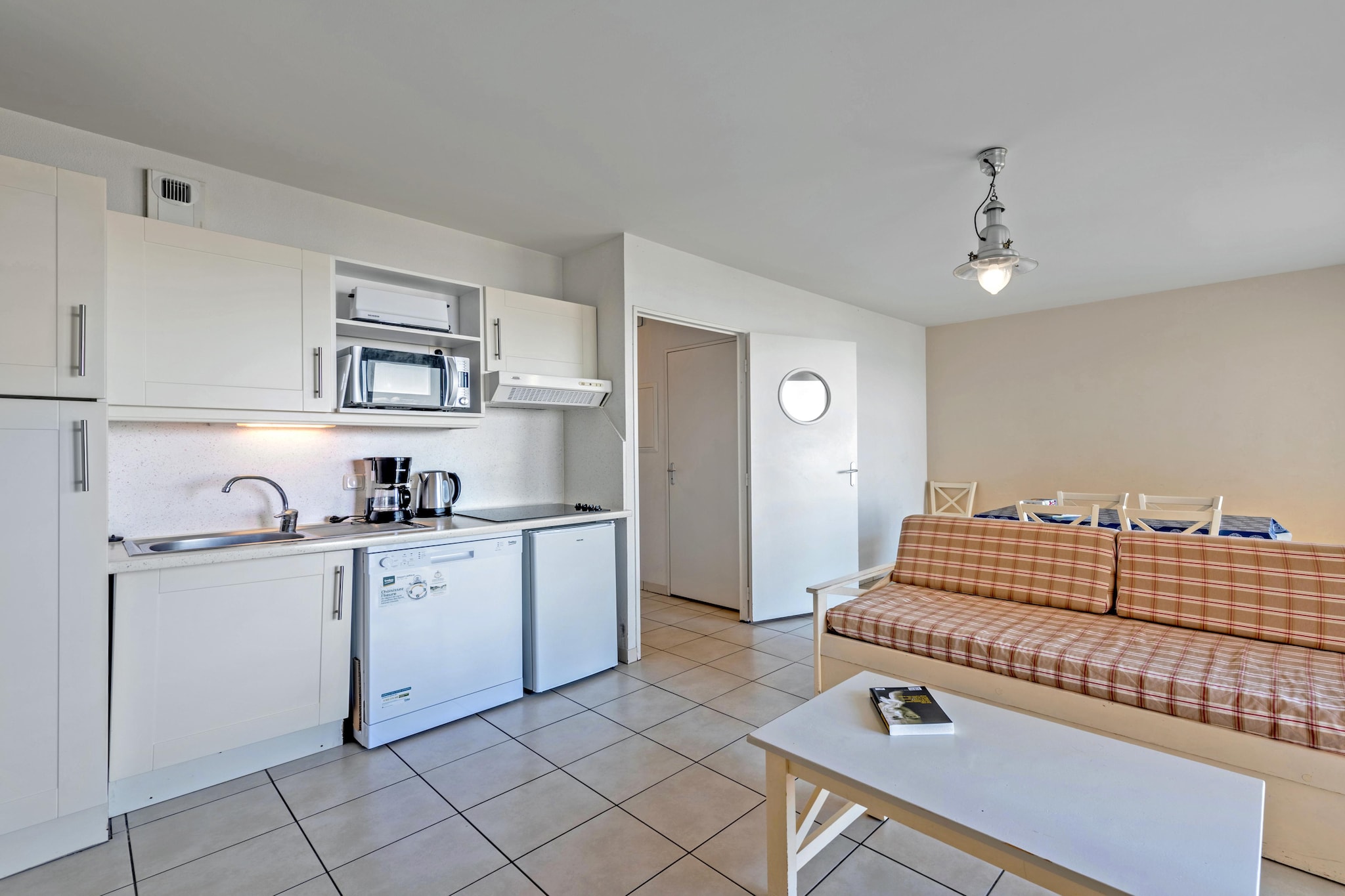 RÃ©sidence Le Domaine de Bertheaume- Appartement 2 piÃ¨ces avec coin nuit 6 personnes vue Mer - Küche
