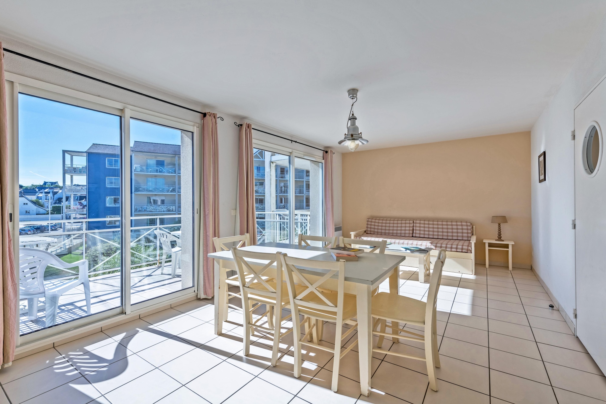 RÃ©sidence Le Domaine de Bertheaume- Appartement 2 piÃ¨ces avec coin nuit 6 personnes vue Mer - Esszimmer