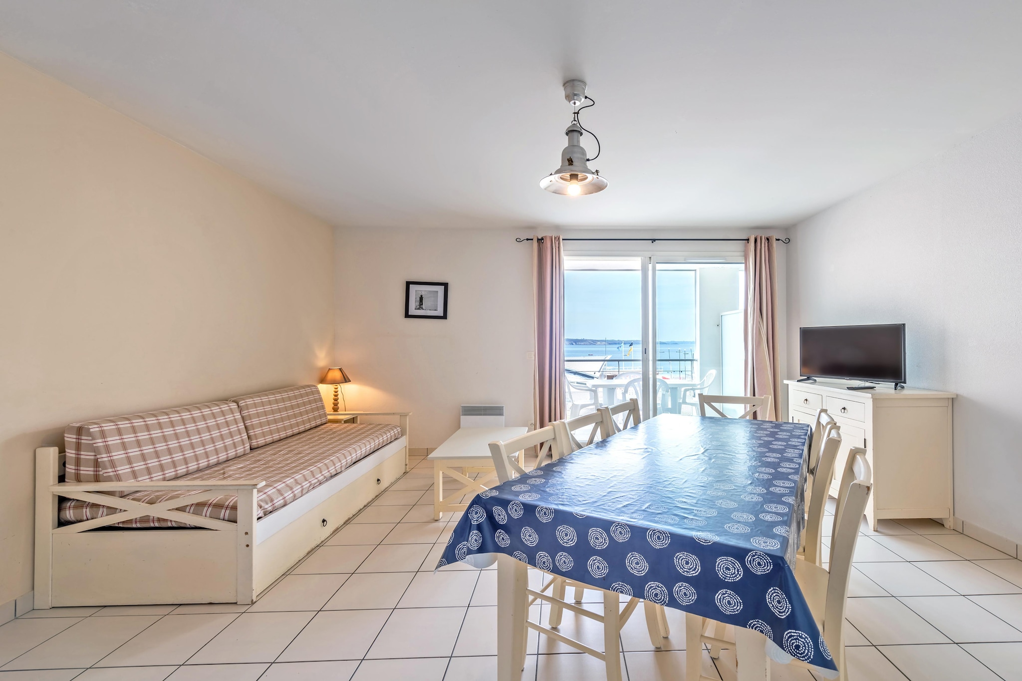RÃ©sidence Le Domaine de Bertheaume- Appartement 4 piÃ¨ces 8 personnes vue Mer - Wohnzimmer