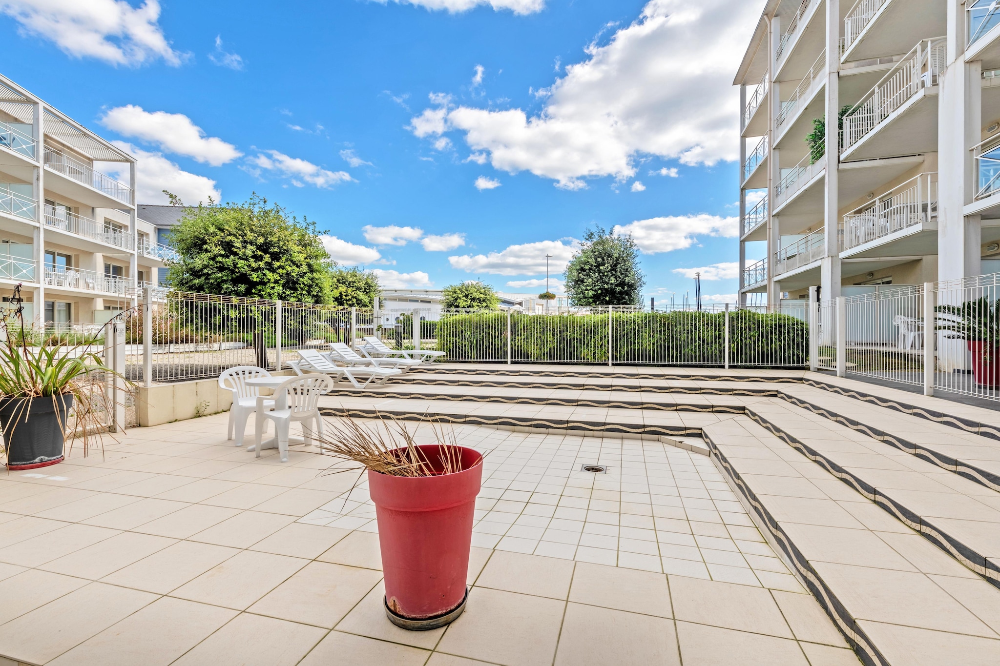 RÃ©sidence Le Domaine de Bertheaume- Appartement 4 piÃ¨ces 8 personnes vue Mer - Außenbereich Sommer