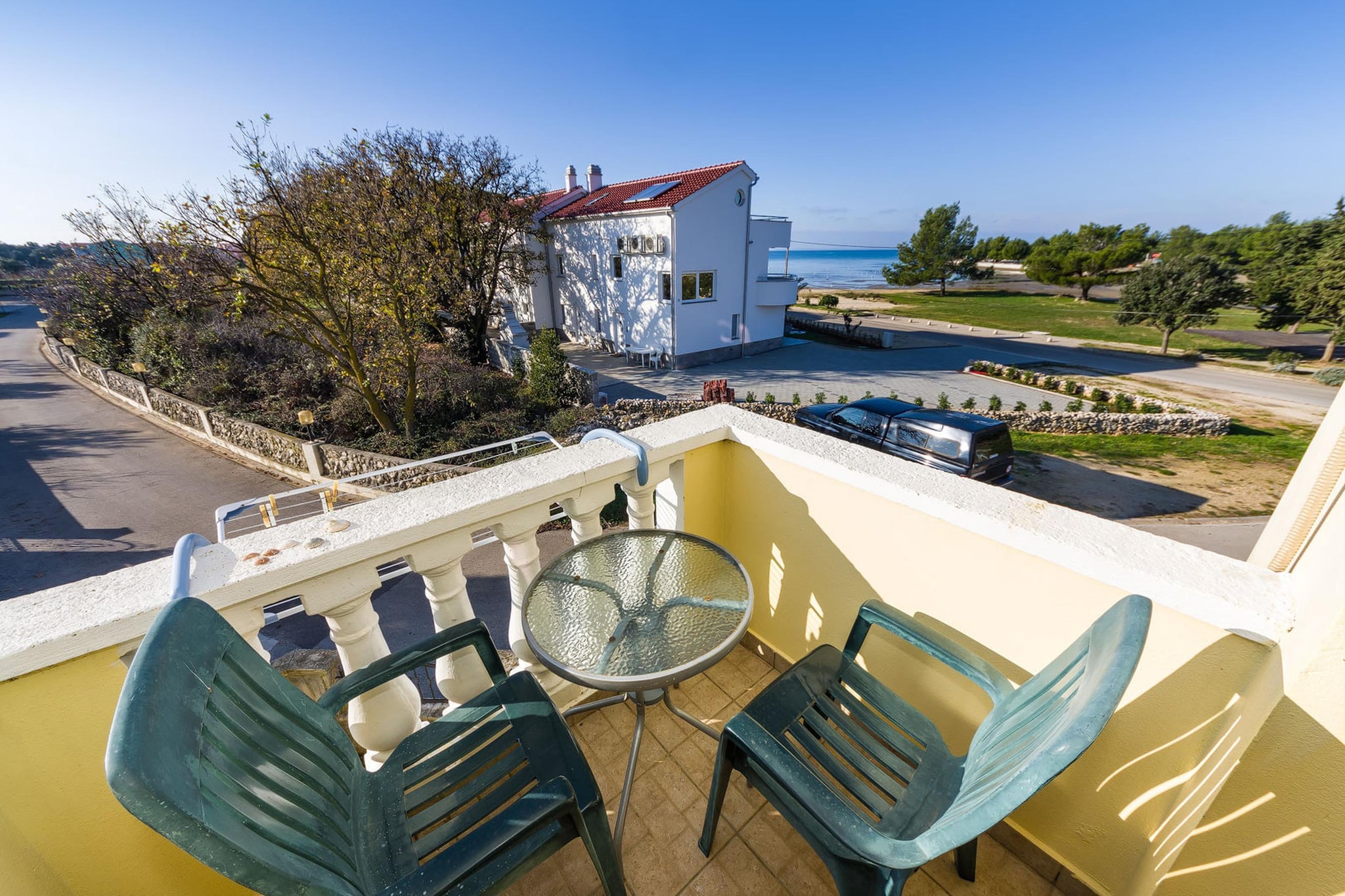 Beachfront apartment Mareo 3 - Terrasse / balcon