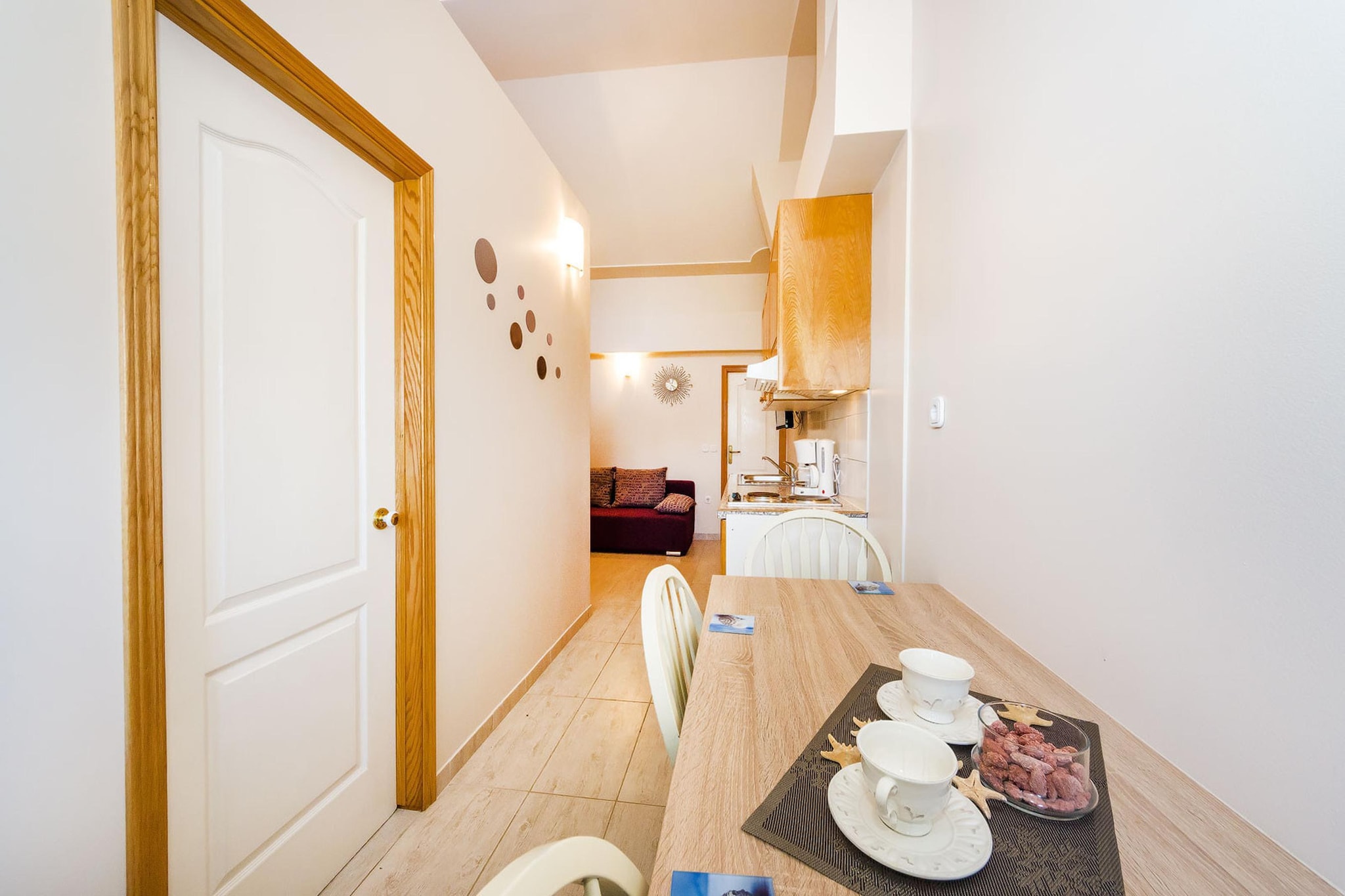 Beachfront apartment Mareo 6 - Salle à manger