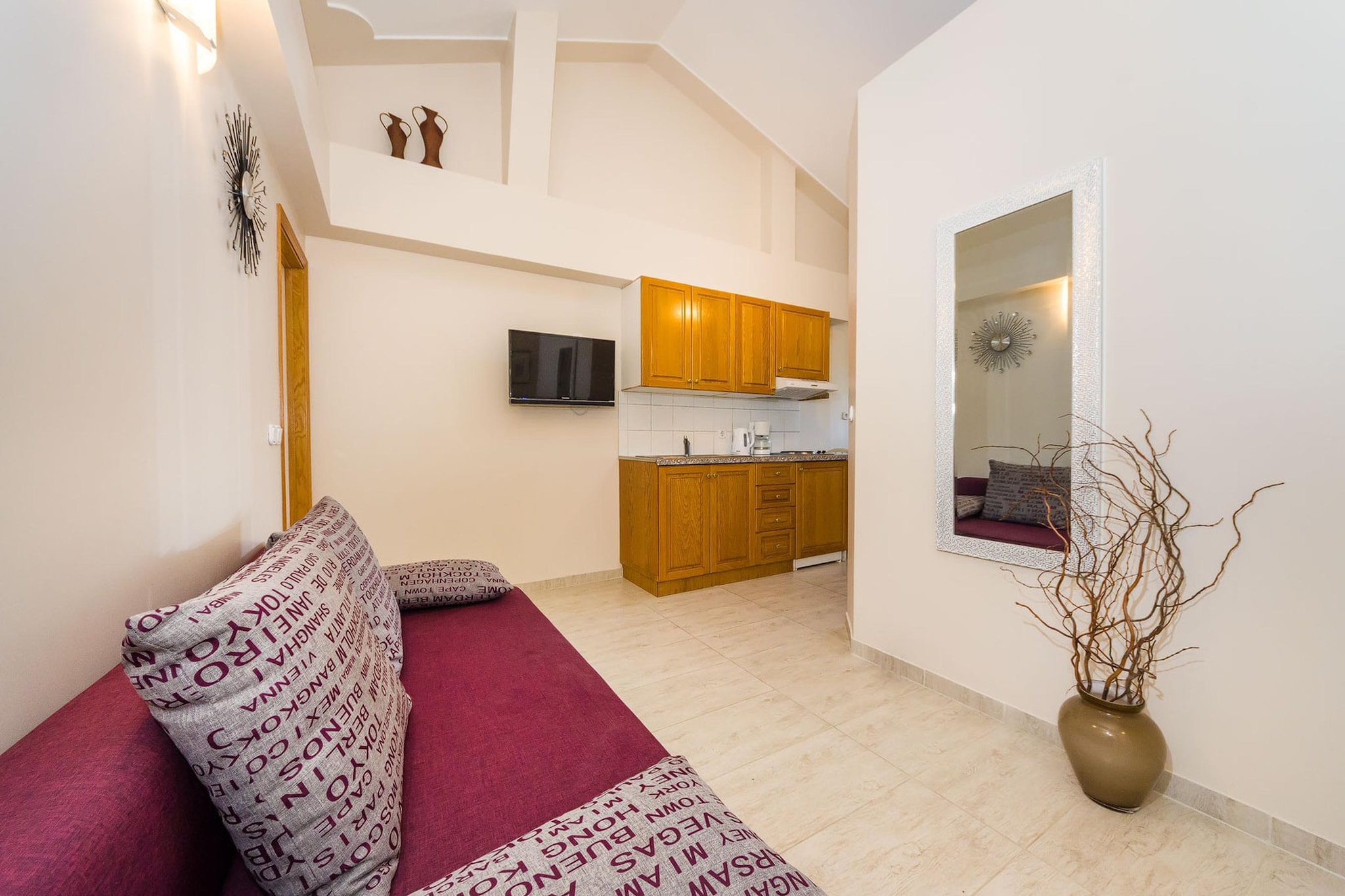 Beachfront apartment Mareo 6 - Salon