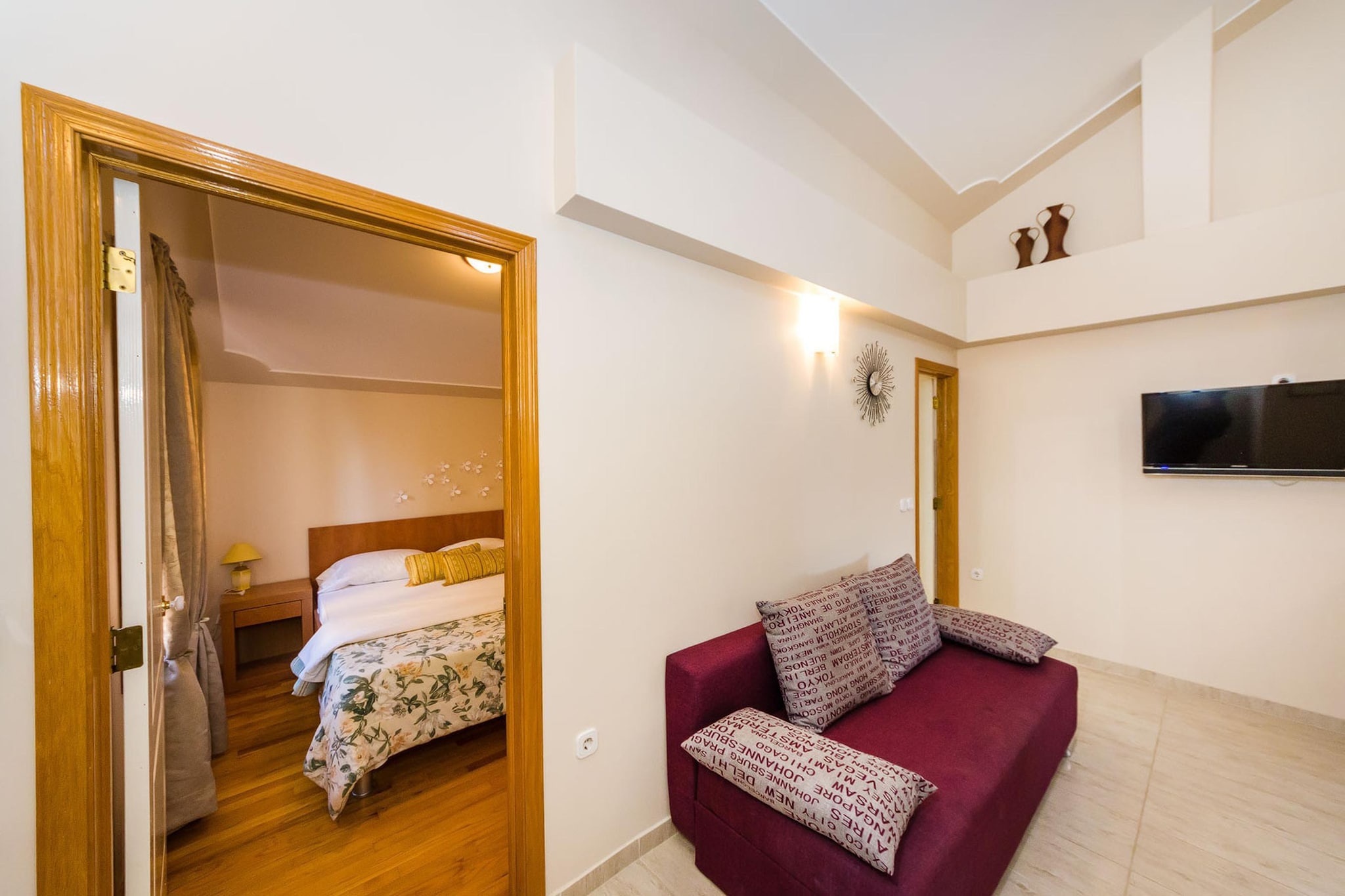 Beachfront apartment Mareo 6 - Salon