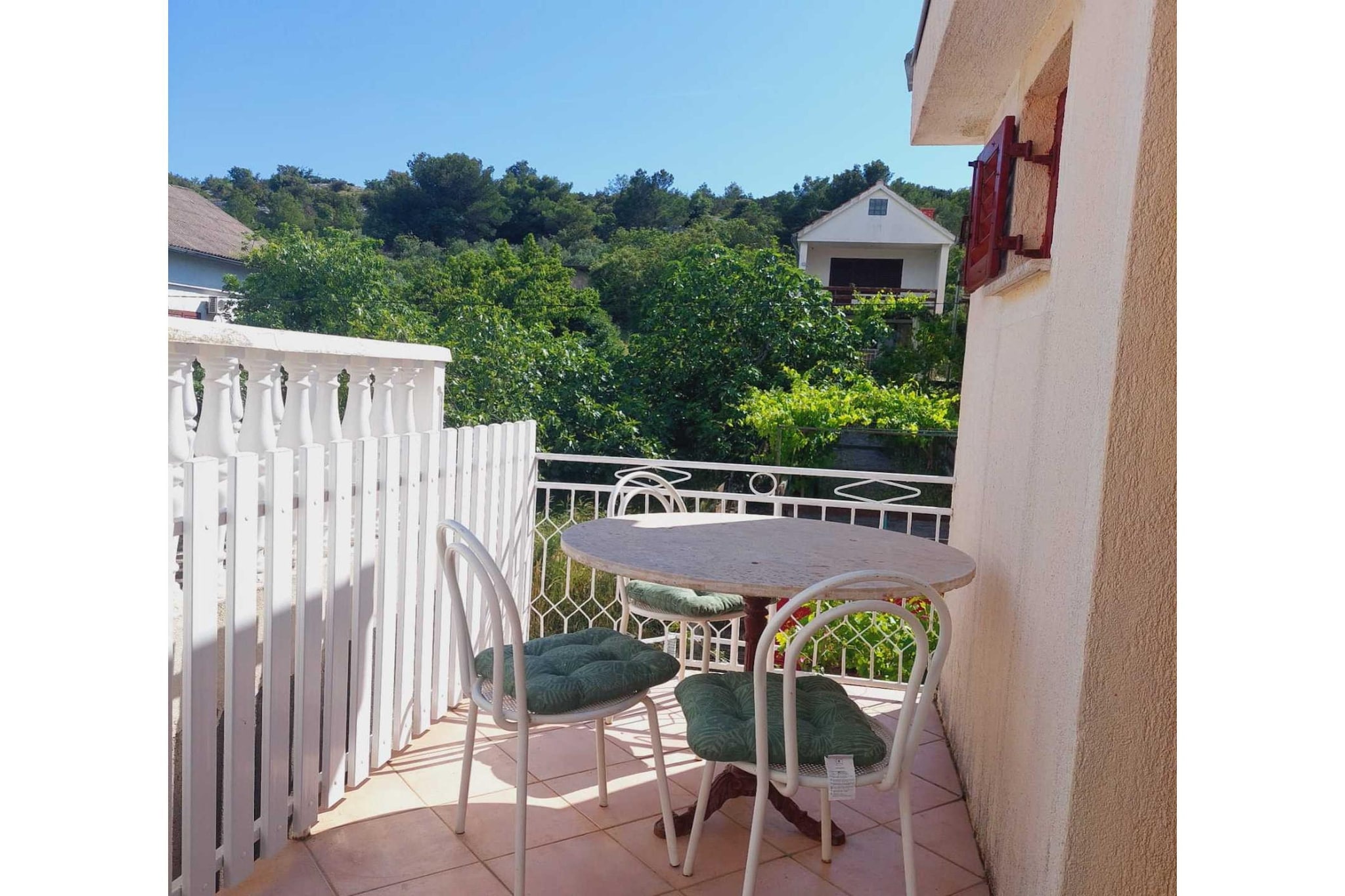Apartments Tisno - one bedroom apartment (right) - Terrasbalkon