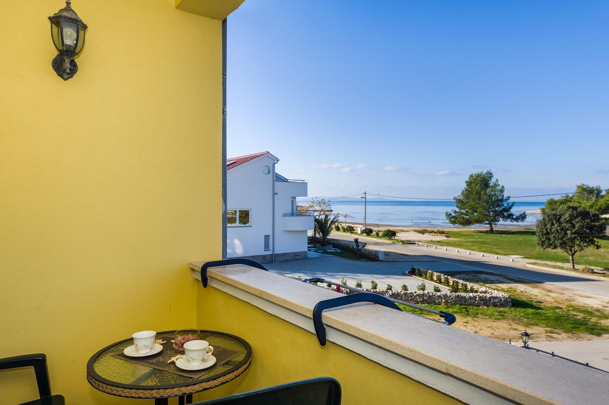 Beachfront apartment Mareo 5 - Terrasse / balcon