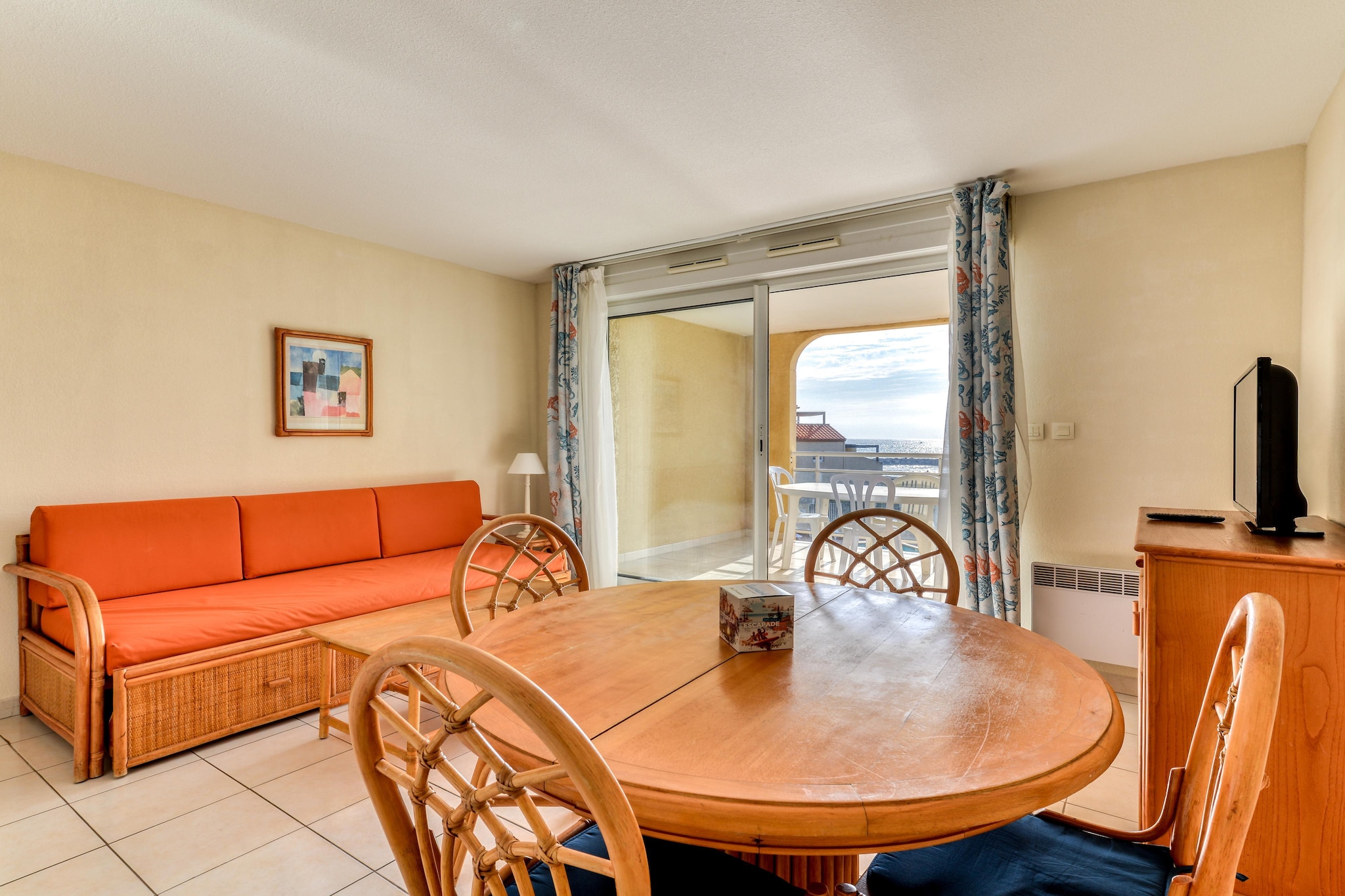 Résidence Alizéa Beach - Appartement 2 pièces 4 personnes vue mer - Eetkamer