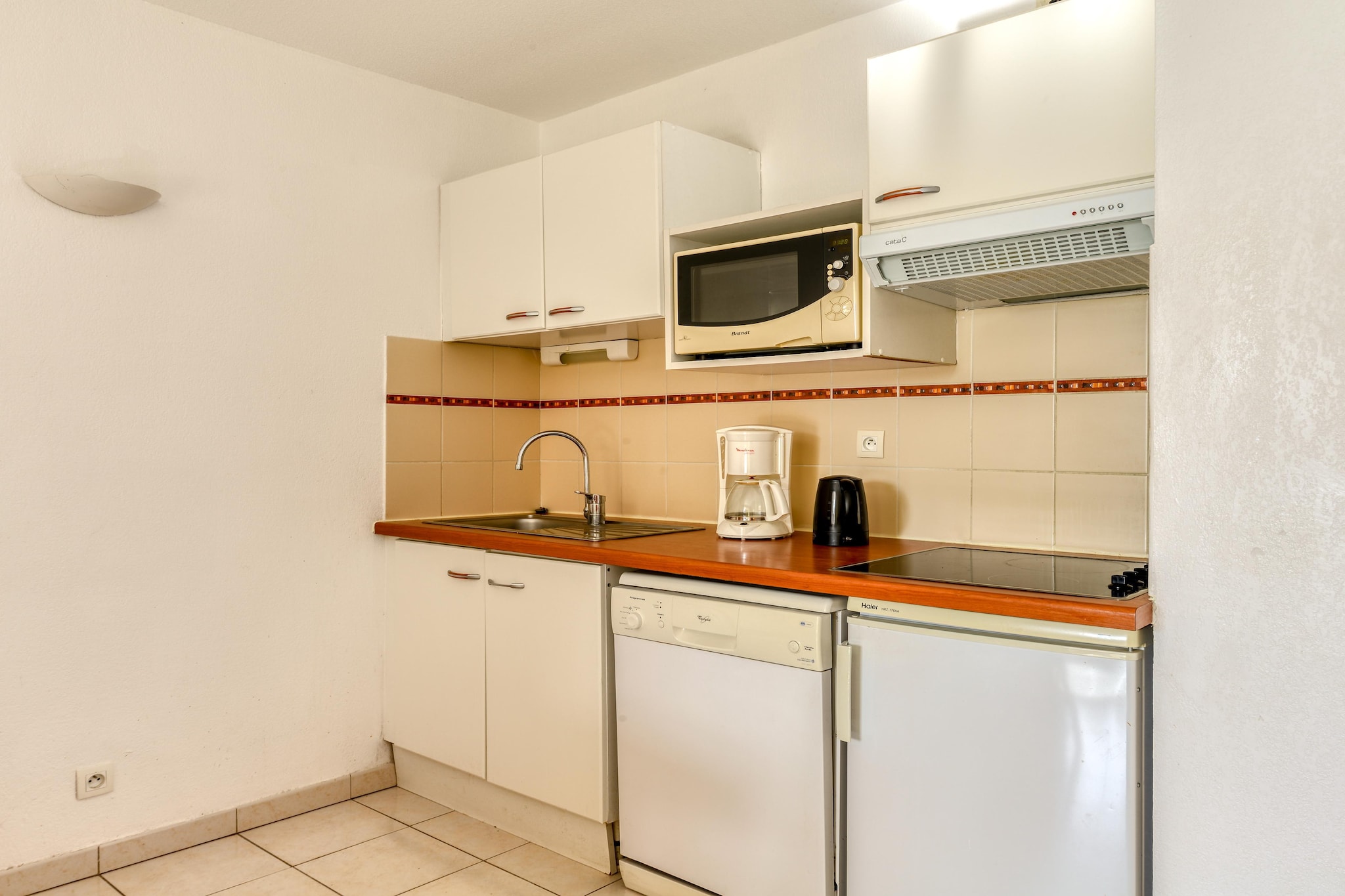 Résidence Alizéa Beach - Appartement 2 pièces avec coin nuit 6 personnes - Keuken