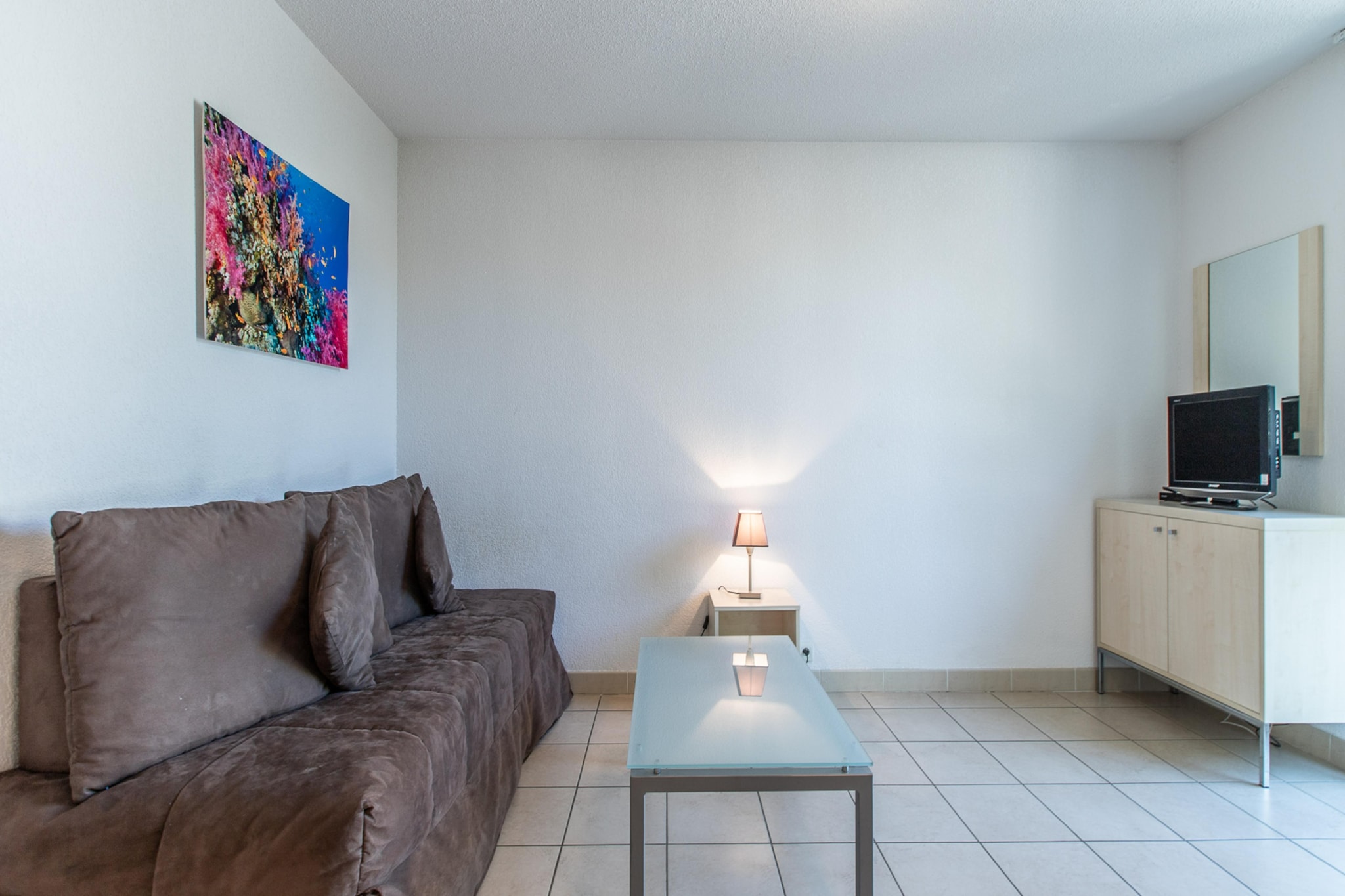 Residence Le Crystal - Studio 2 personnes - Living room