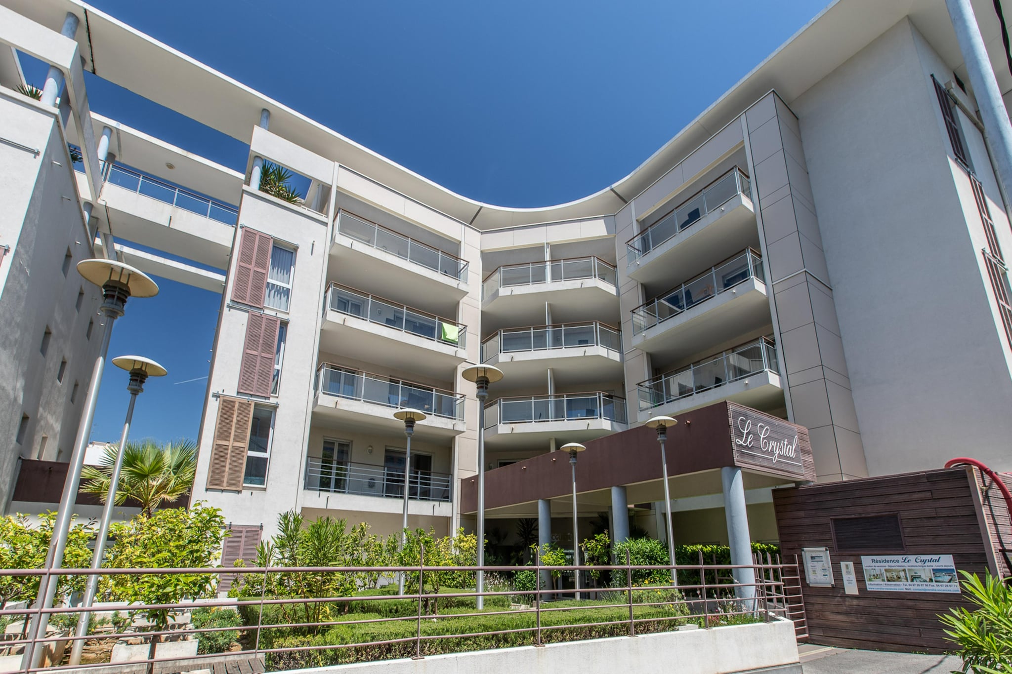 Residence Le Crystal - Studio 2 personnes - Exterior in summer