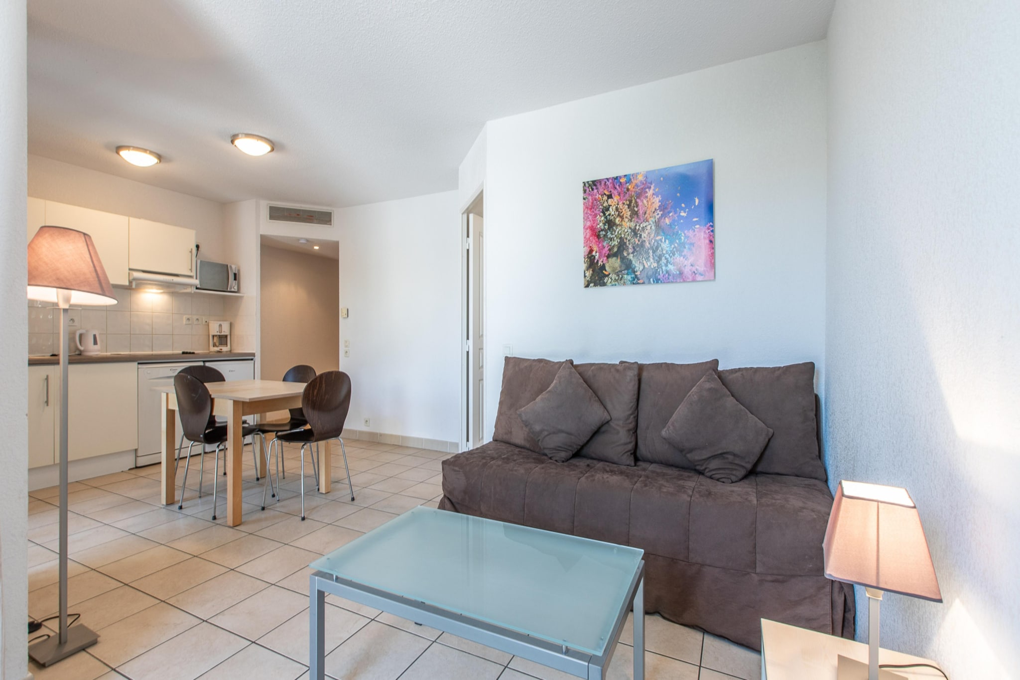 Residence Le Crystal - 2-room apartment for 4 people - Living room
