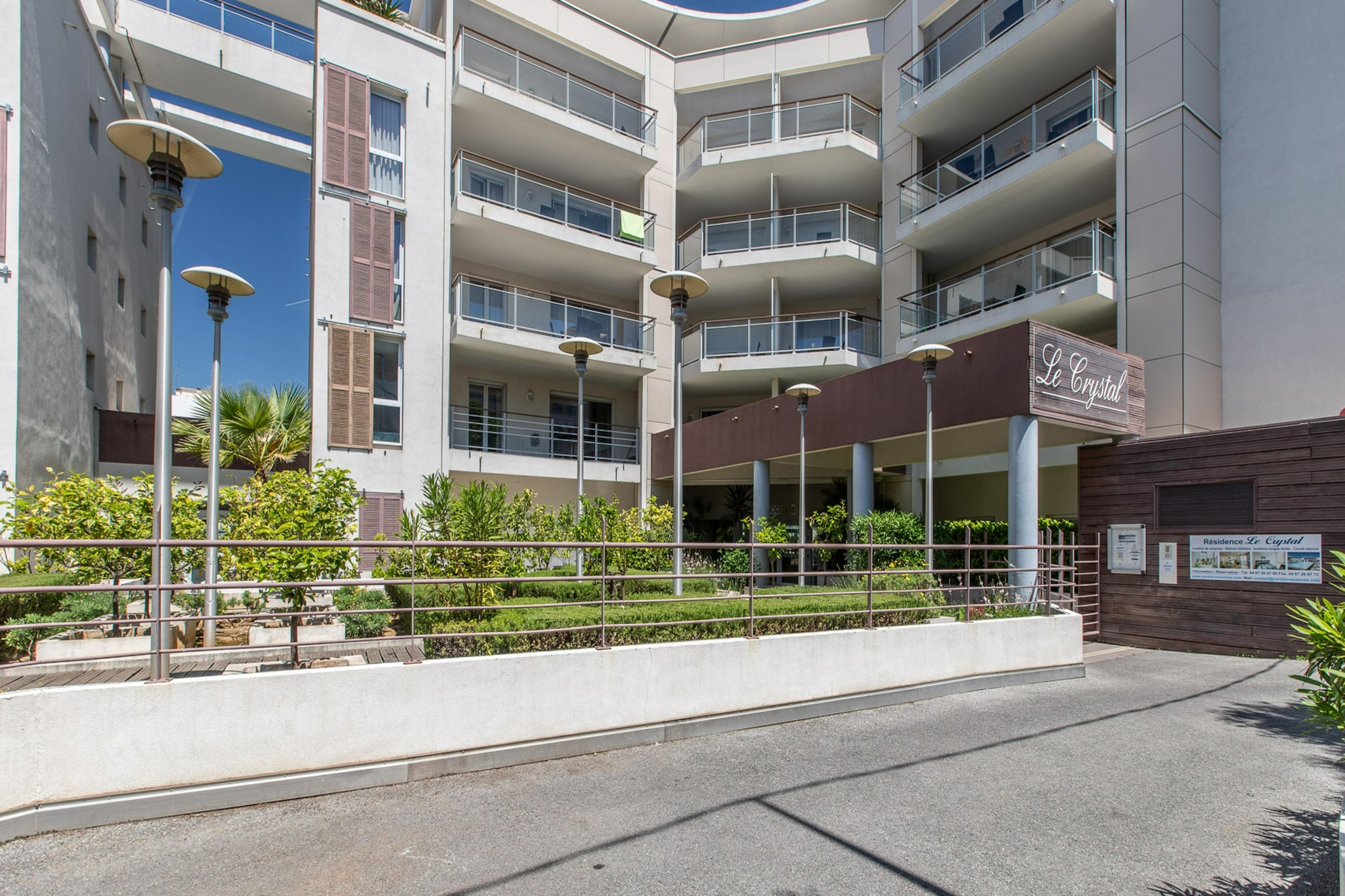 Residence Le Crystal - 2-room apartment for 4 people - Exterior in summer