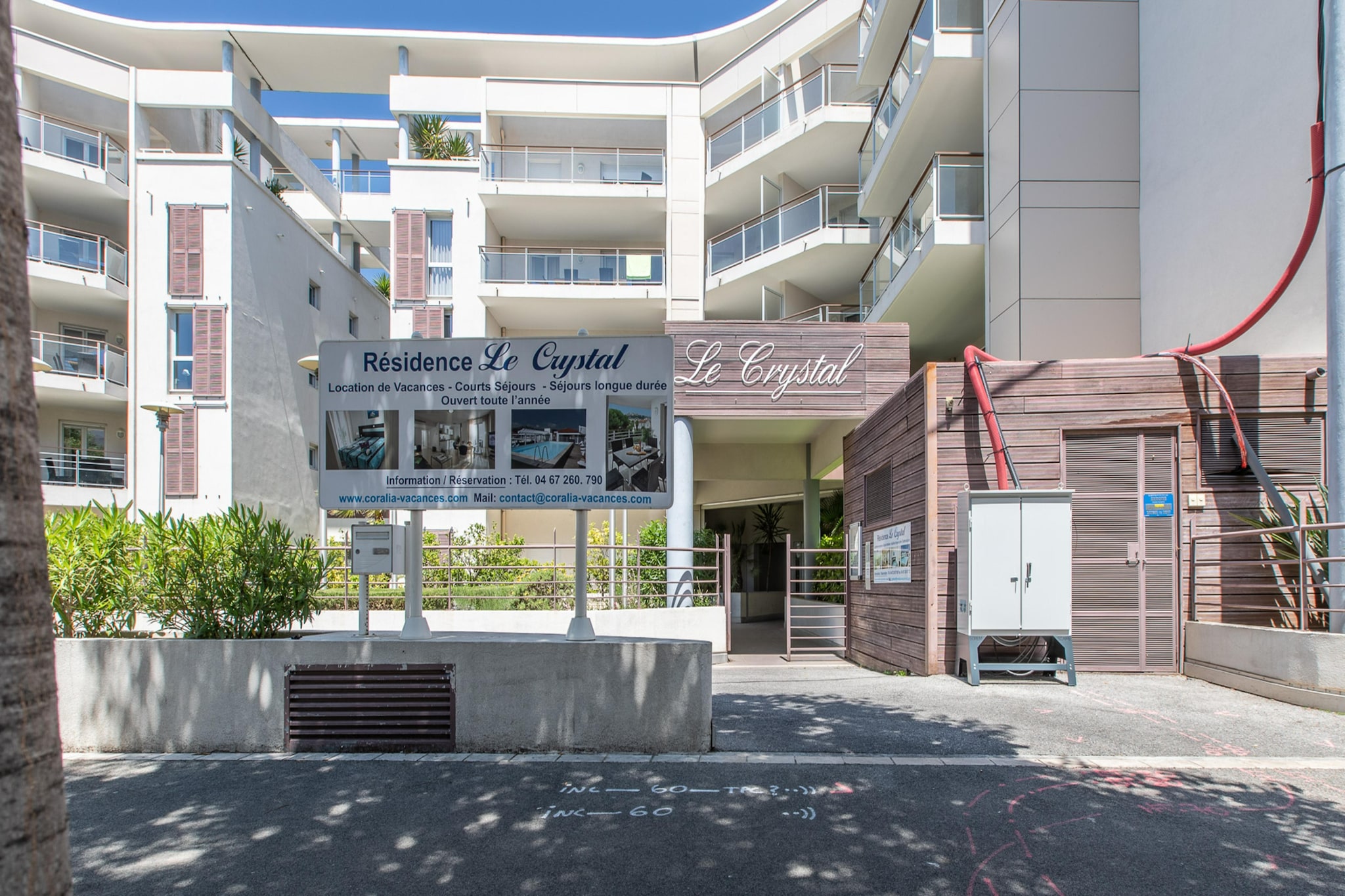 Residence Le Crystal - 3-room apartment for 6 people - Exterior in summer