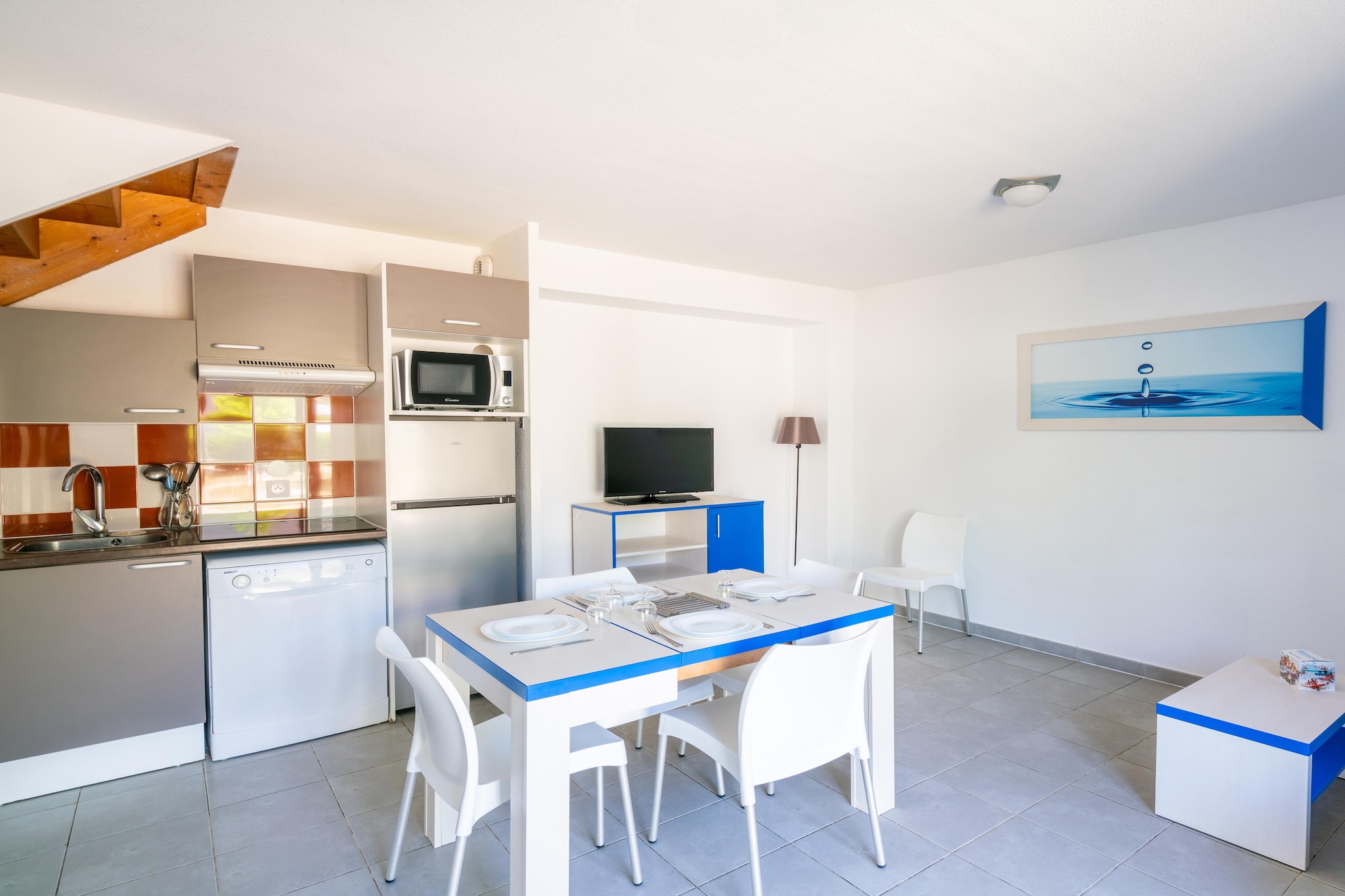 Le Domaine de la Corniche-Maison 3 piÃ¨ces 6 personnes - Eetkamer