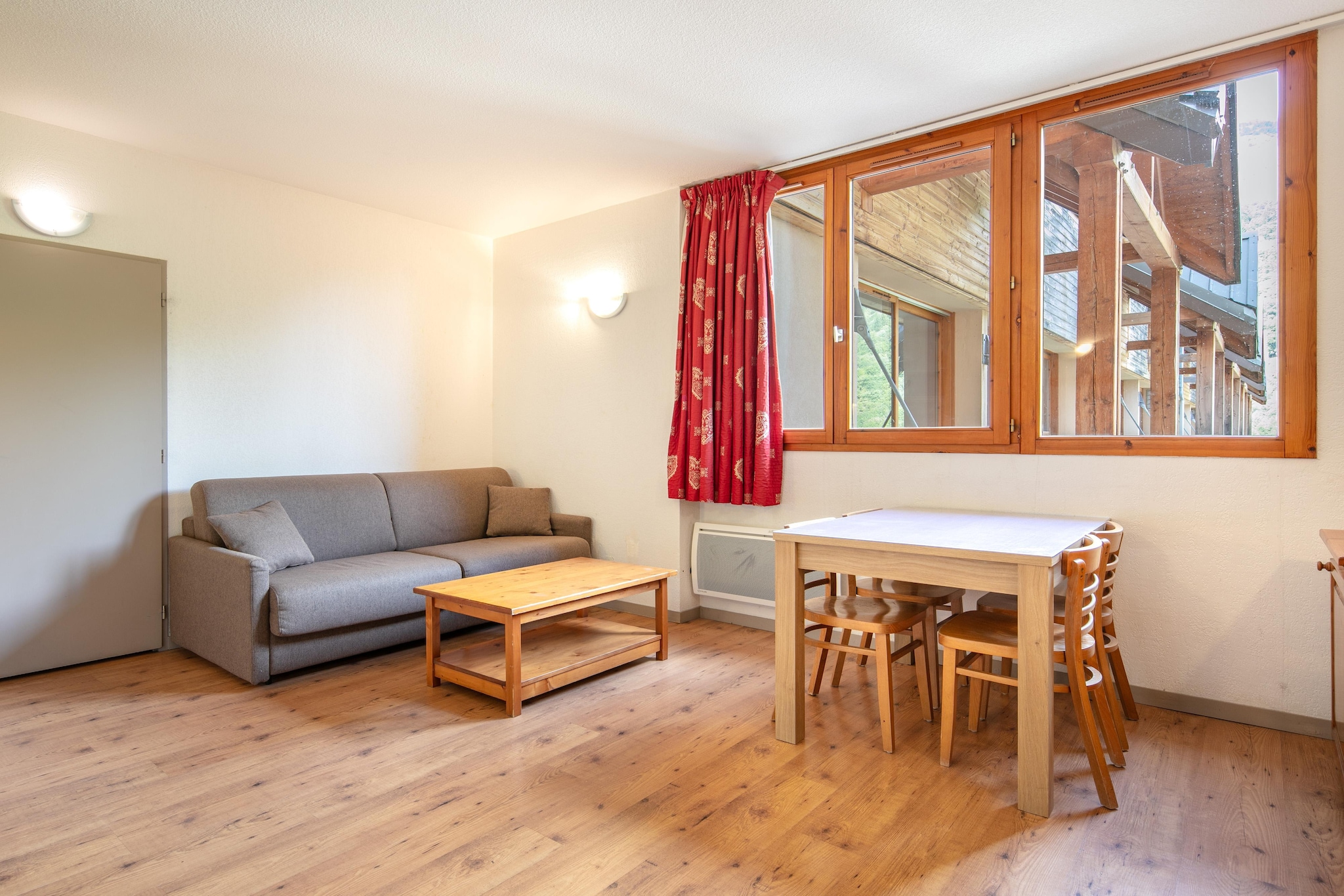 Le Hameau de Valloire-Studio 4 personnes avec coin nuit