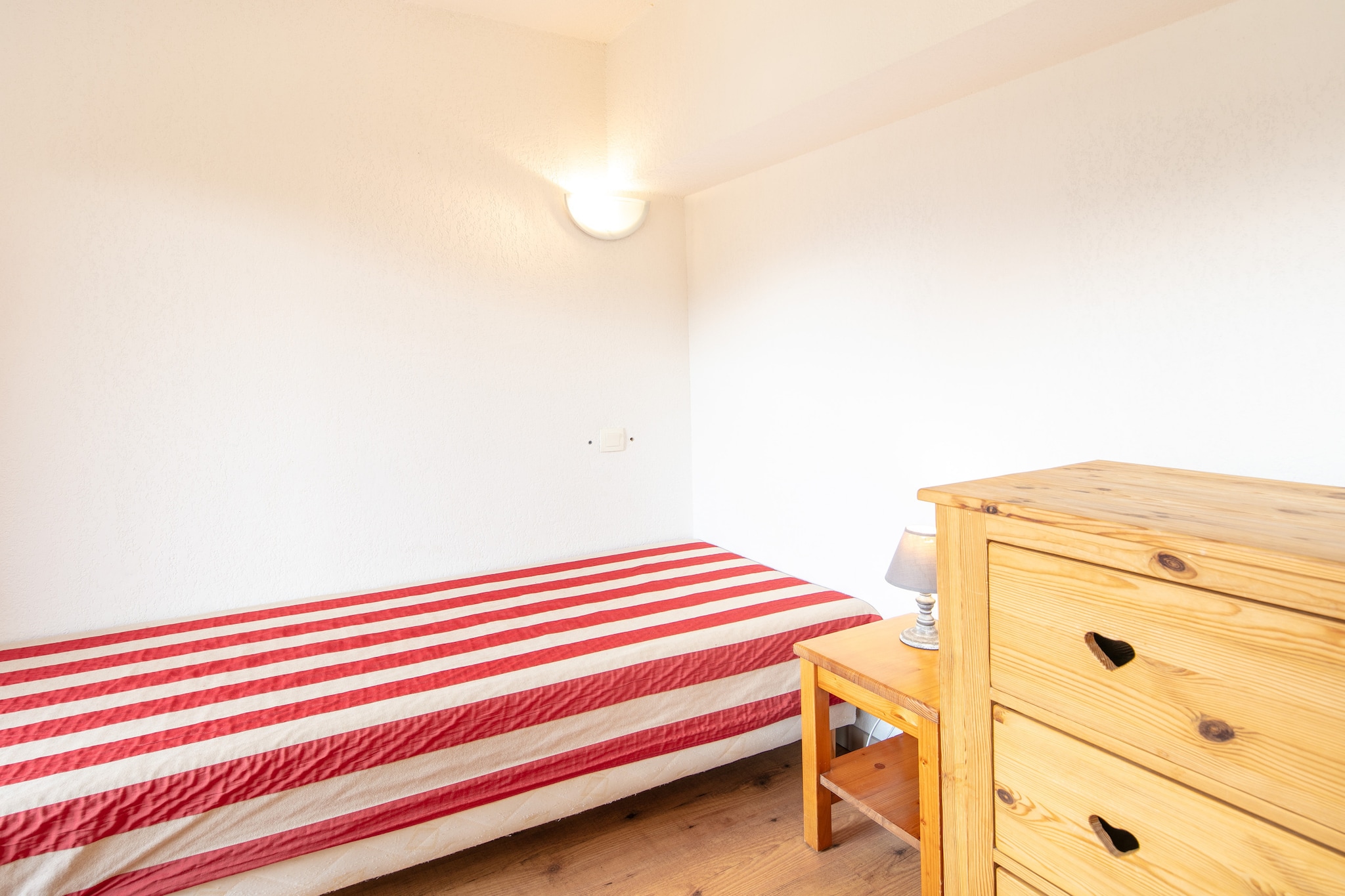 Le Hameau de Valloire-Appartement 2 piÃ¨ces avec coin nuit 5 personnes - vue Valloire - Slaapkamer