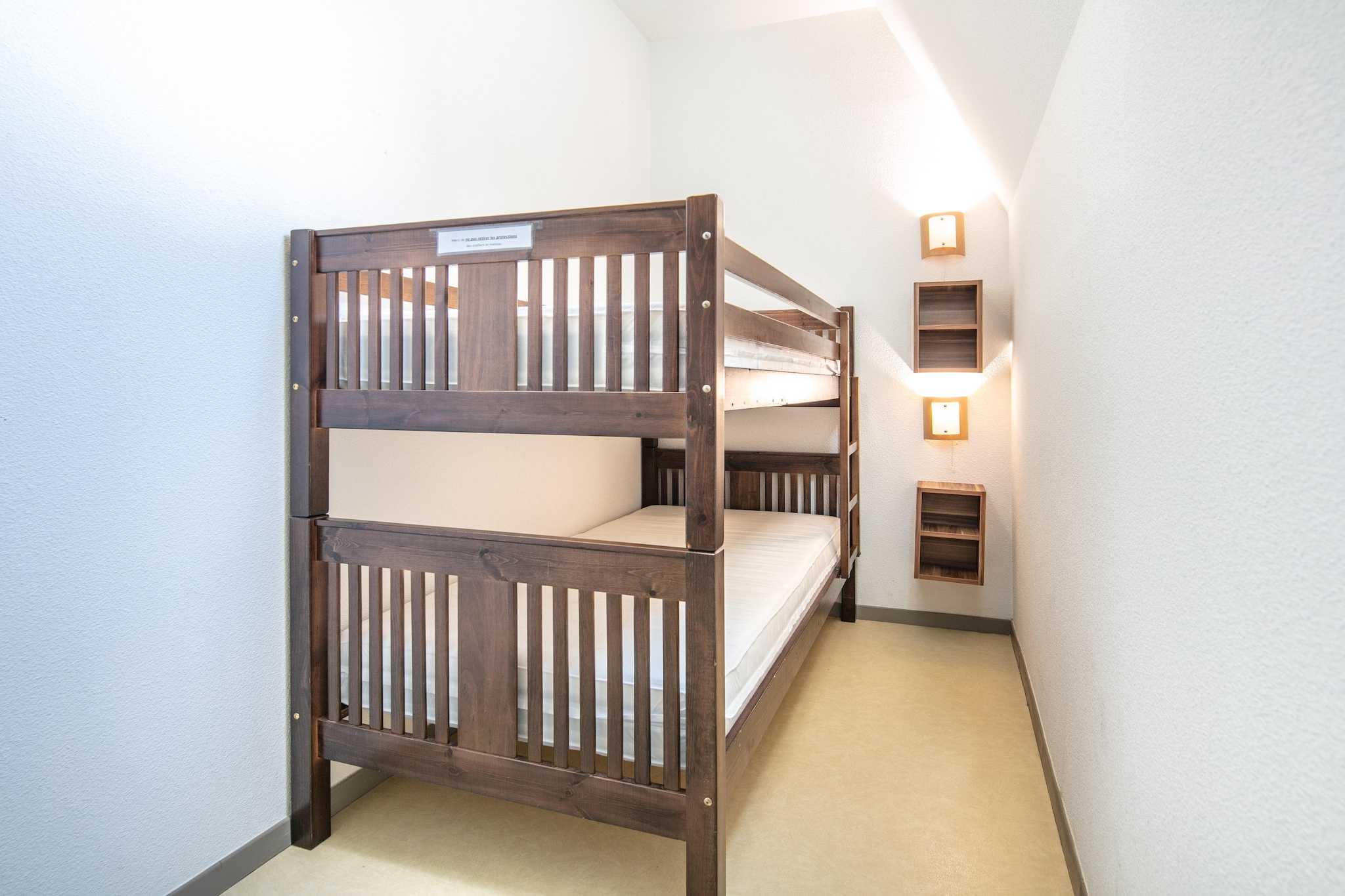 Les Gentianes - Appartement 2 piÃ¨ces avec coin nuit 6 personnes - Slaapkamer