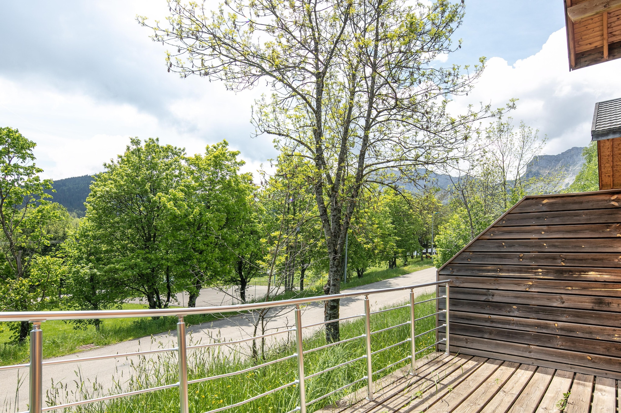 Les Gentianes - Chalet 4 piÃ¨ces 8 personnes - Terrasbalkon