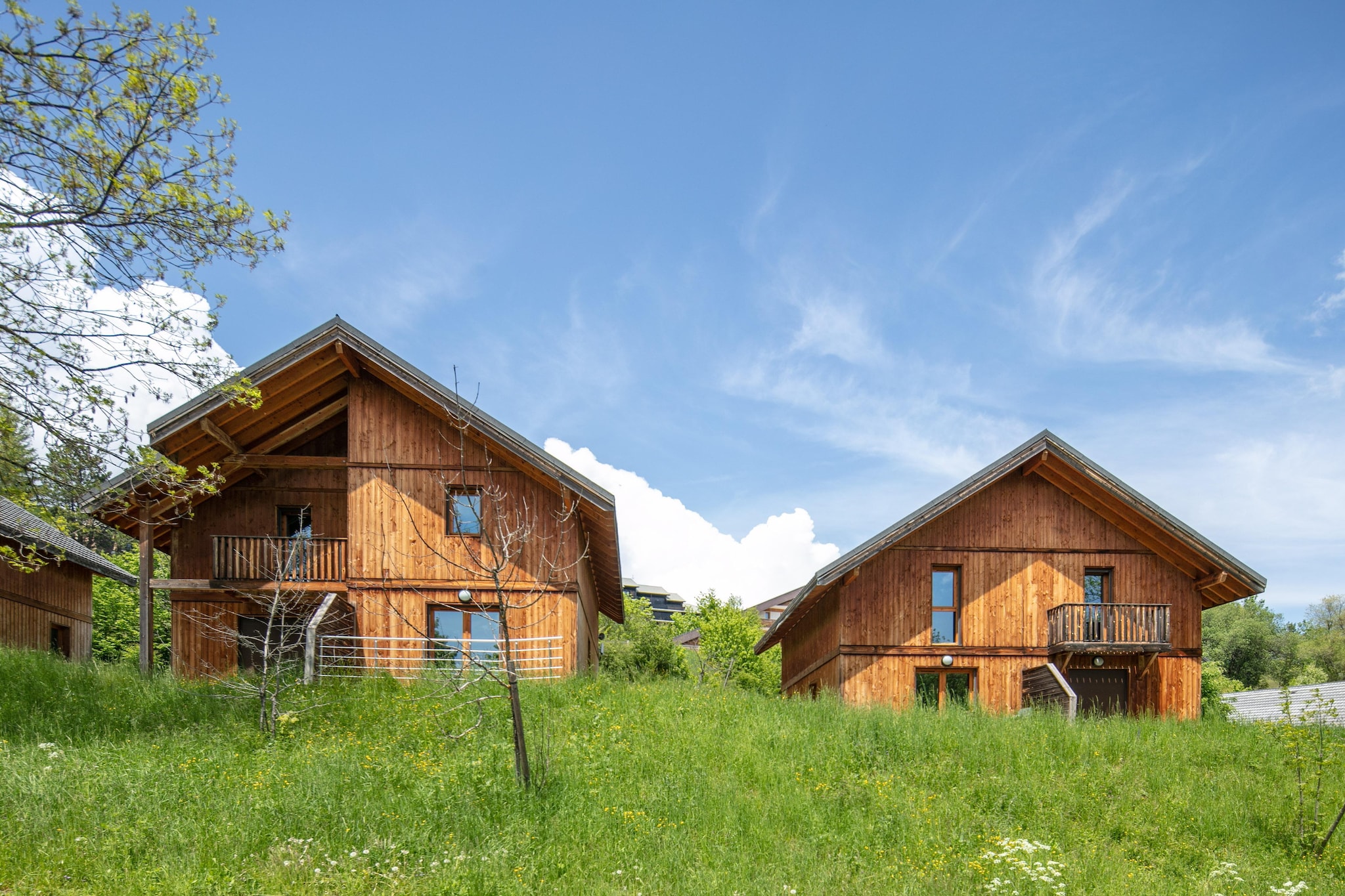 Les Gentianes - Chalet 4 piÃ¨ces 8 personnes - Buitenkant zomer