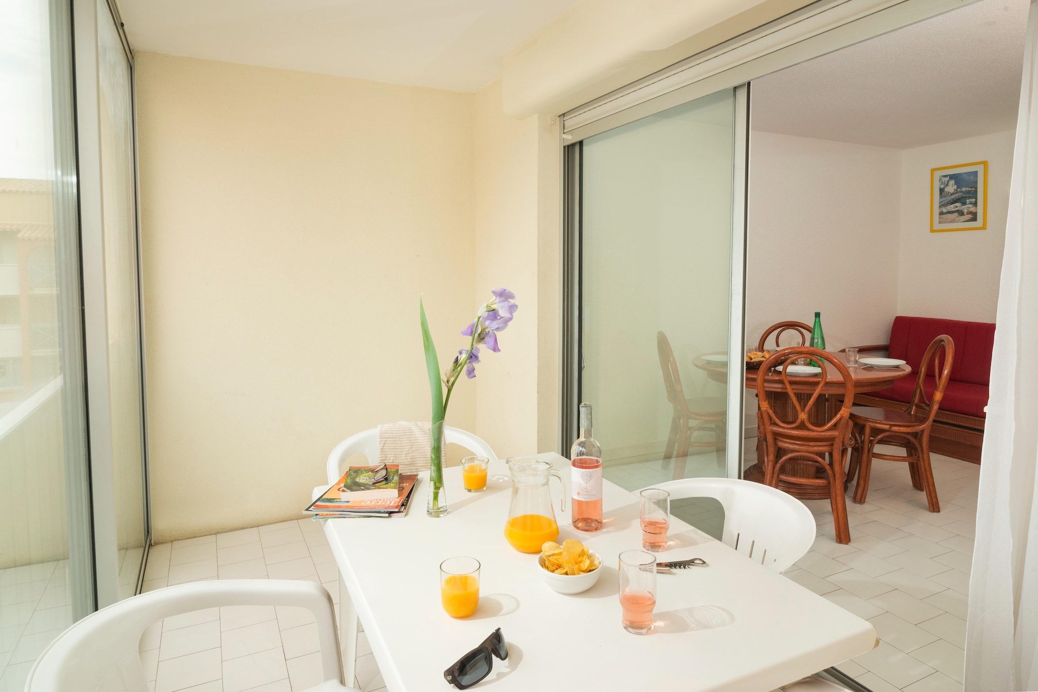 RÃ©sidence La Baie des Anges-Appartement 2 piÃ¨ces 4 personnes - Terrasse / balcon