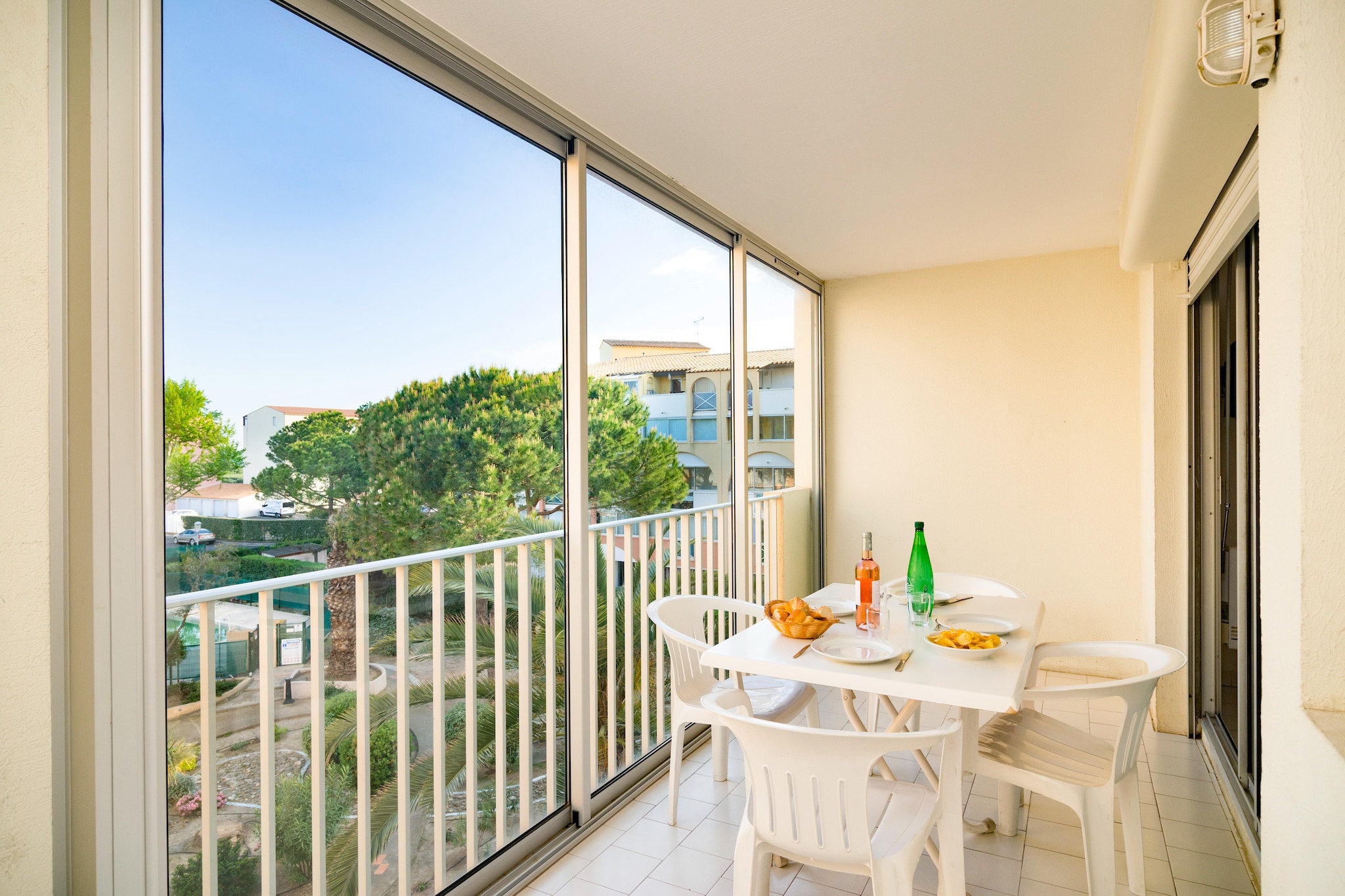 RÃ©sidence La Baie des Anges-Appartement 2 piÃ¨ces avec coin nuit 6 personnes - Terrace balcony