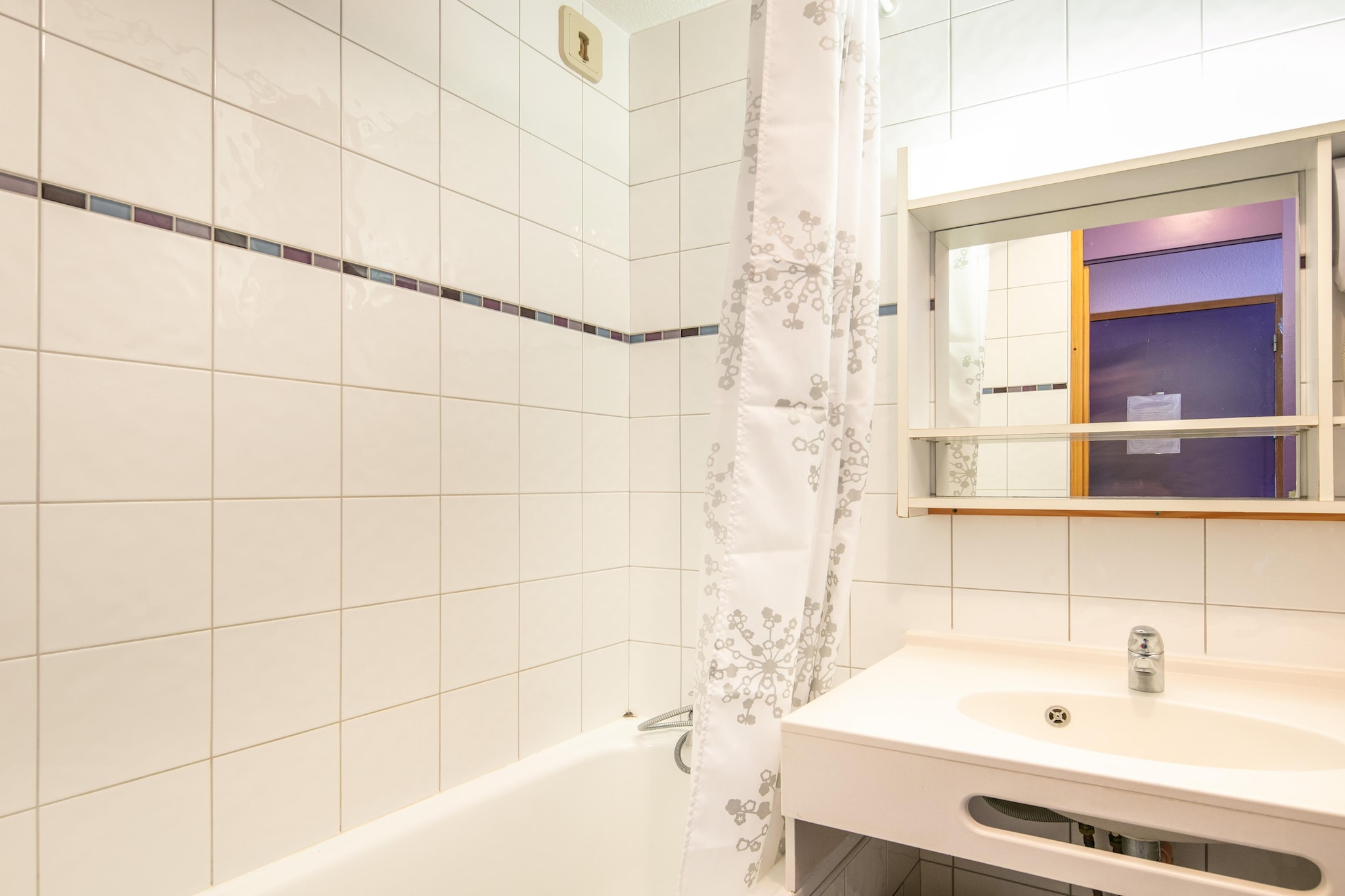 RÃ©sidence Le Sappey-Studio 3 personnes - Badkamer