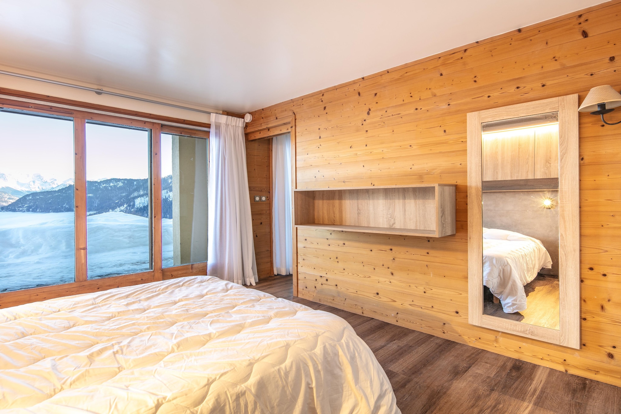 RÃ©sidence Le Sappey-Appartement 2 piÃ¨ces avec coin nuit 6 personnes - Slaapkamer