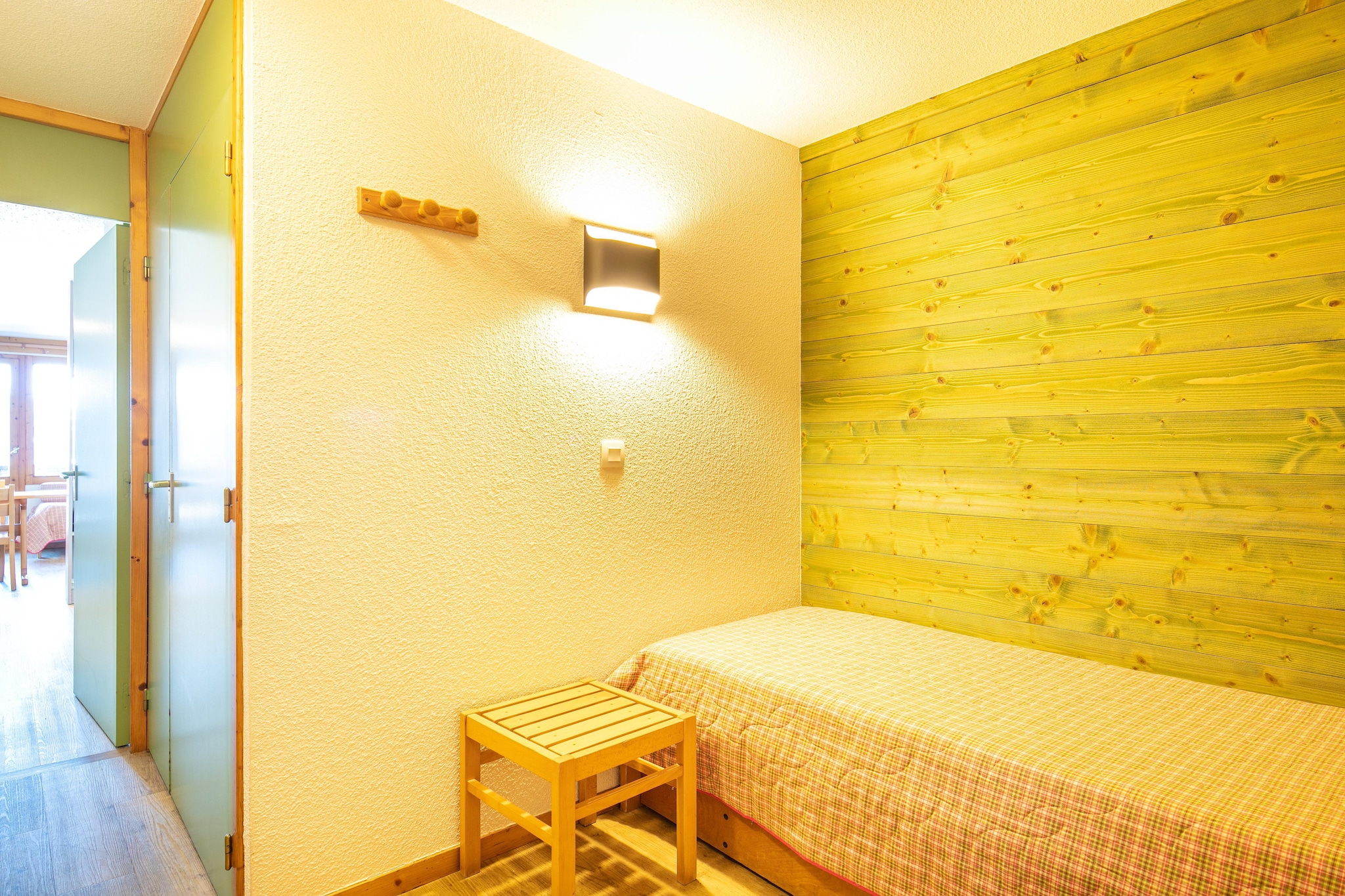 RÃ©sidence Le Sappey-Appartement 2 piÃ¨ces avec coin nuit 7 personnes - Slaapkamer