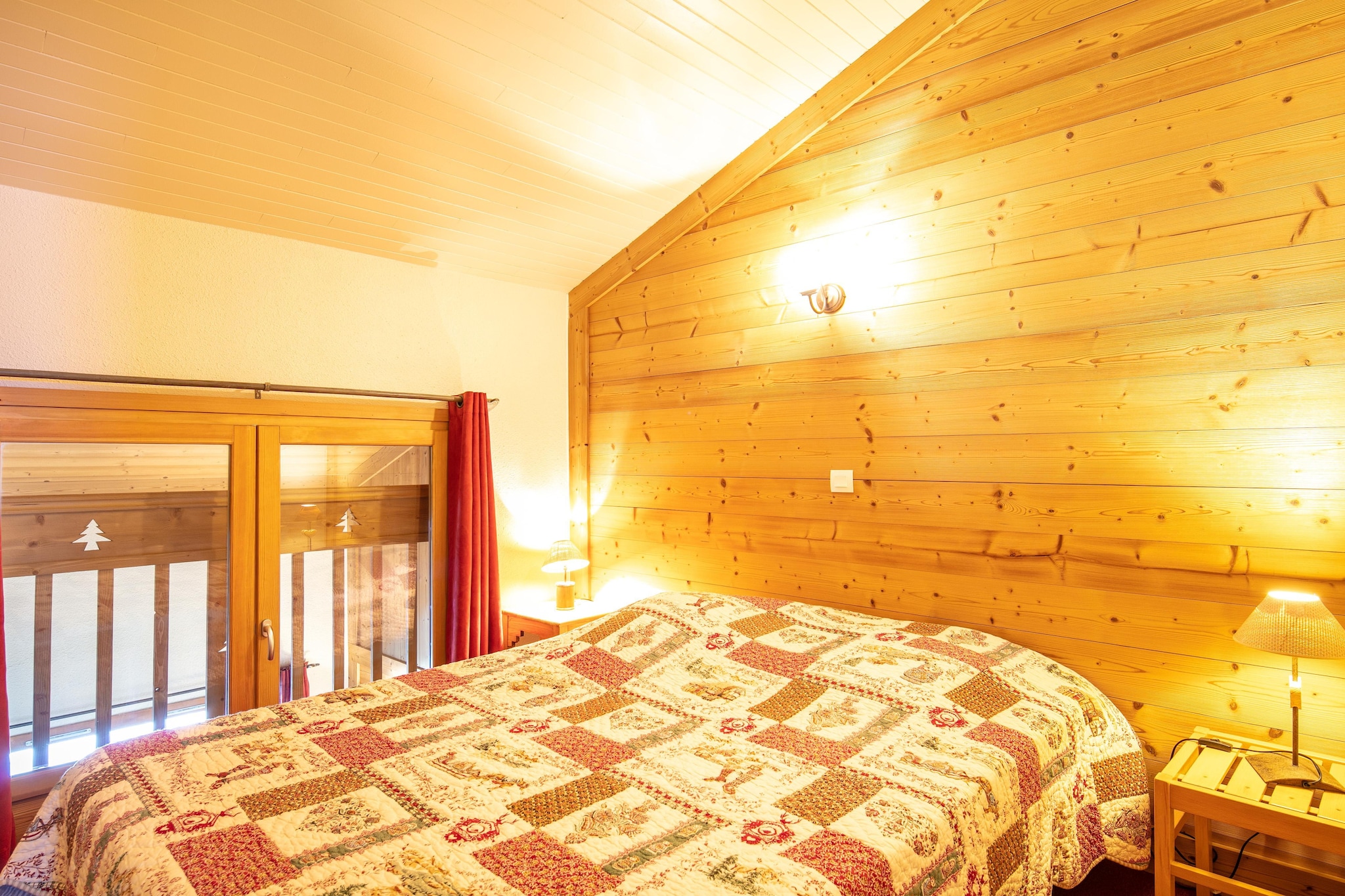RÃ©sidence Le Sappey-Appartement 4 piÃ¨ces 8 personnes - Slaapkamer