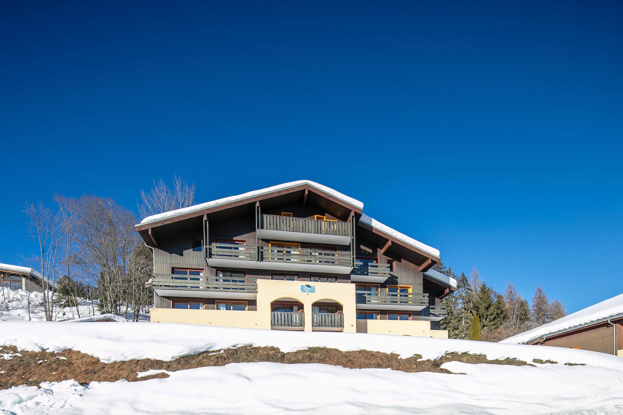 RÃ©sidence Le Sappey-Appartement 4 piÃ¨ces 8 personnes - Exterieur winter