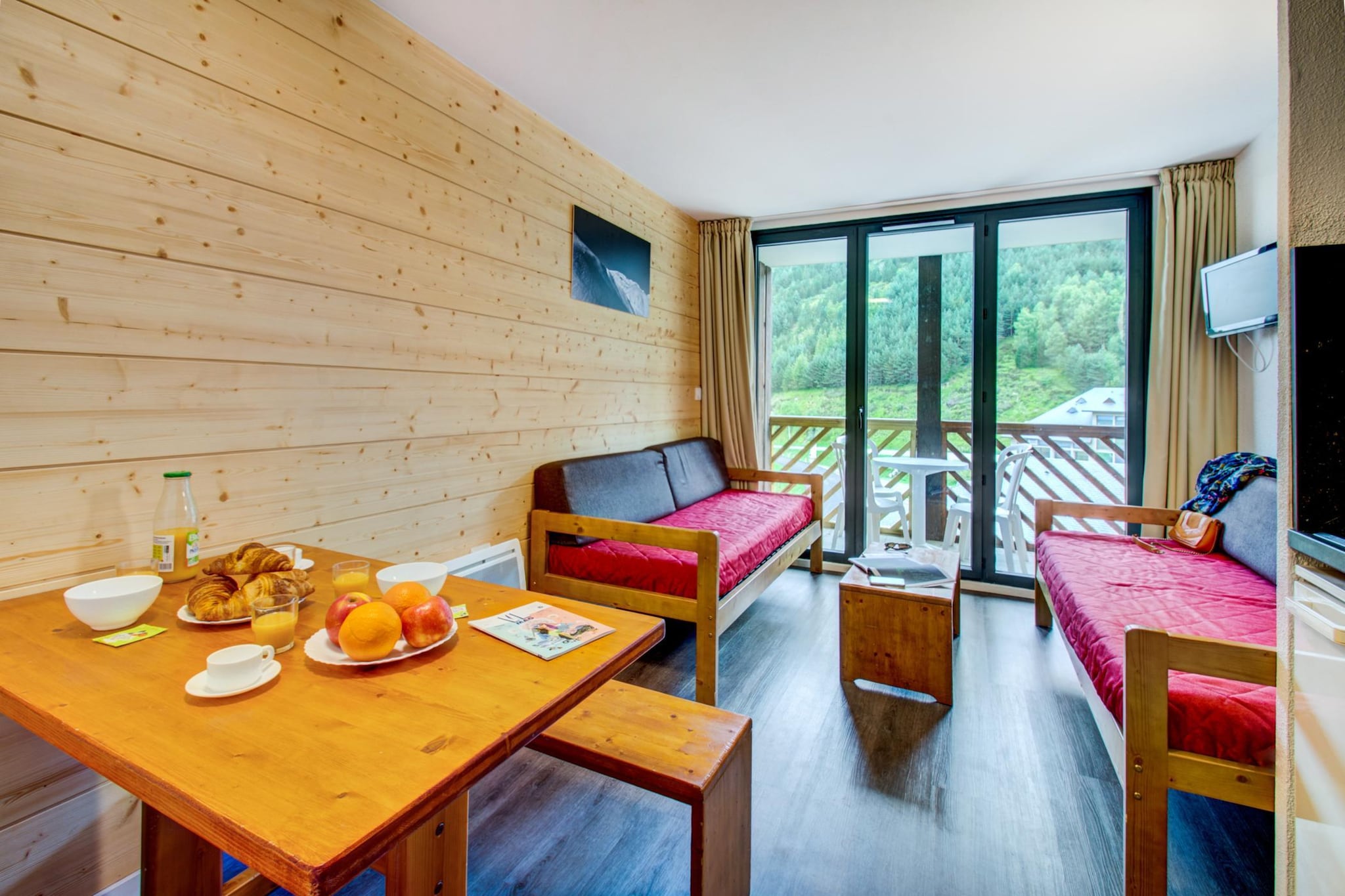 Privilège-Appartement 2 pièces avec coin nuit 6 personnes