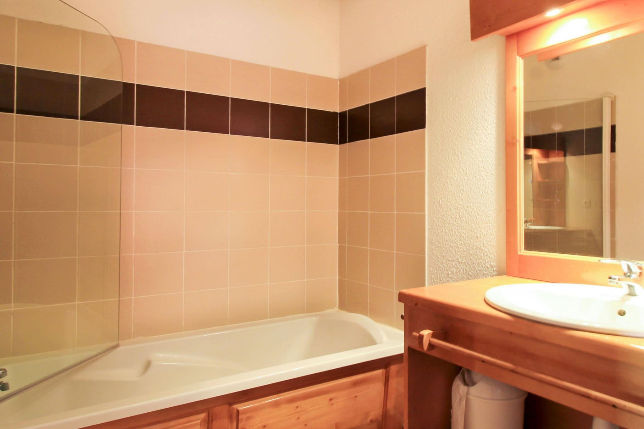 Central Park-Appartement 2 piÃ¨ces avec coin nuit 7 personnes - Badkamer
