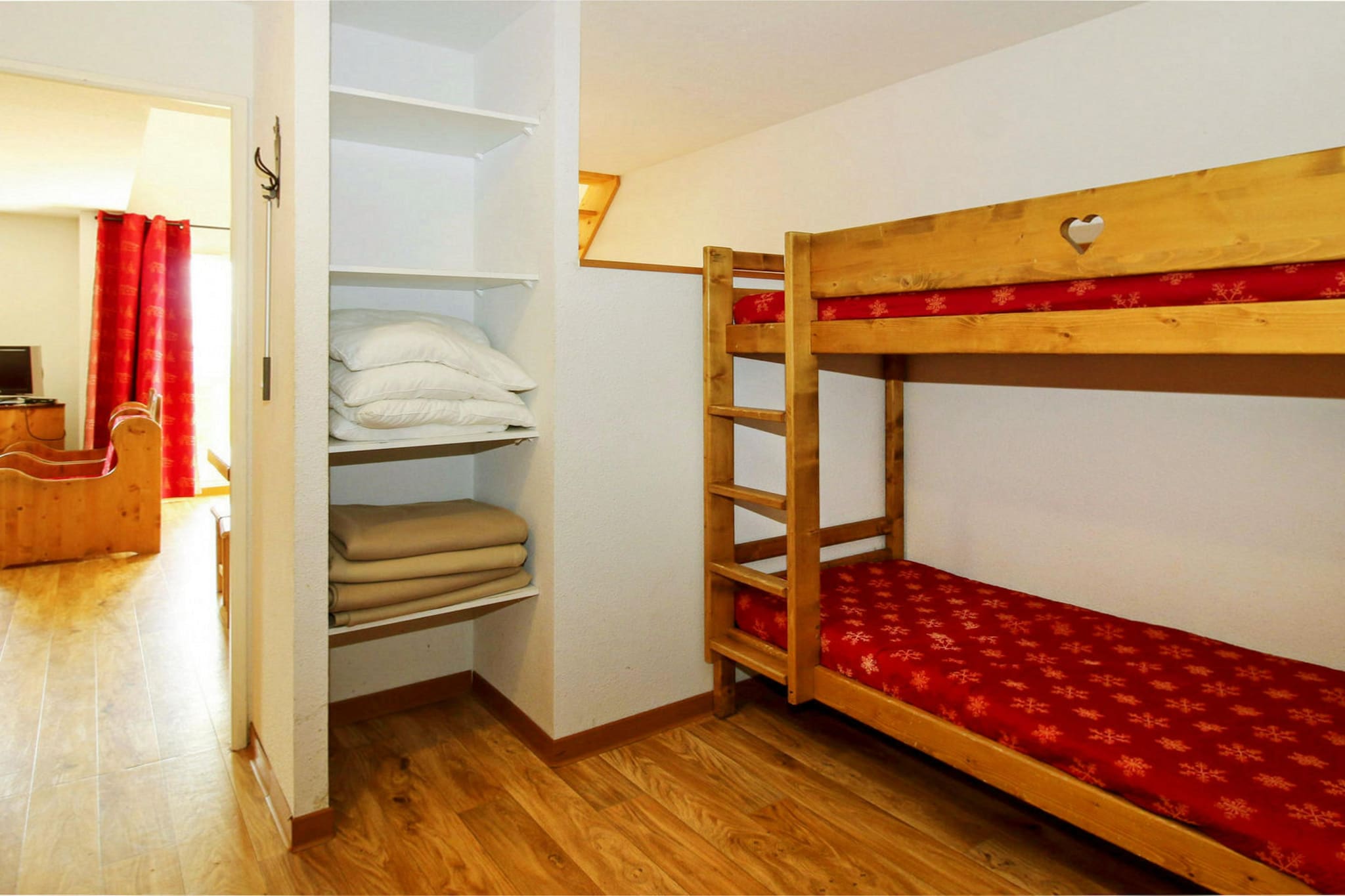 Central Park-Appartement 3 piÃ¨ces avec coin nuit 9 personnes - Slaapkamer