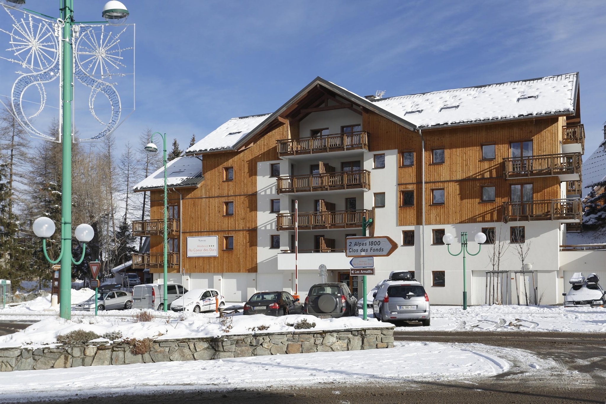 Au  Cœur  des  Ours - Appartement 2 piÃ¨ces 4 personnes - Exterior in winter