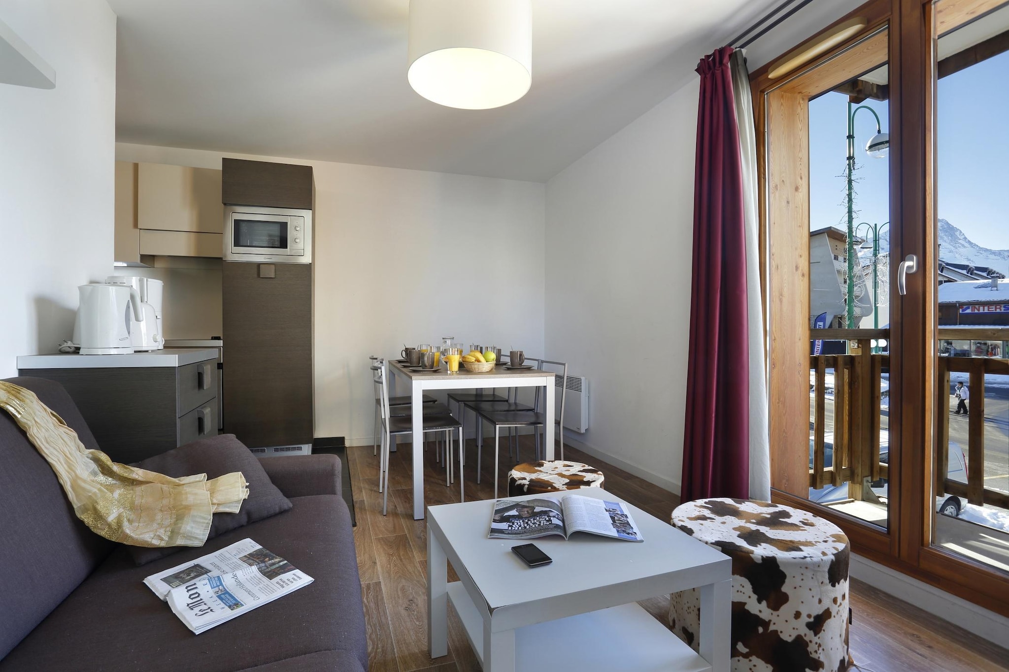 Au  Cœur  des  Ours - Appartement 2 piÃ¨ces 4 personnes - Kitchen