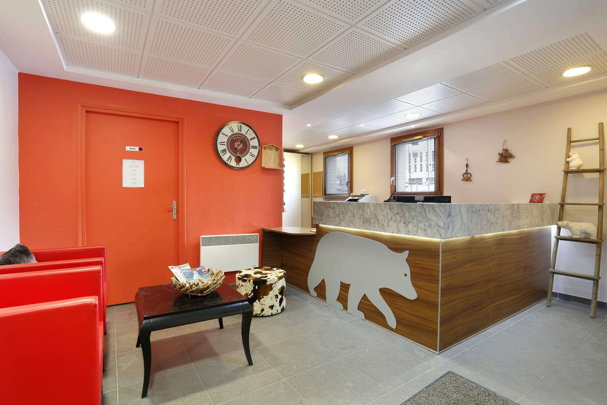 Au  Cœur  des  Ours - Appartement 2 piÃ¨ces 4 personnes - Hall & reception
