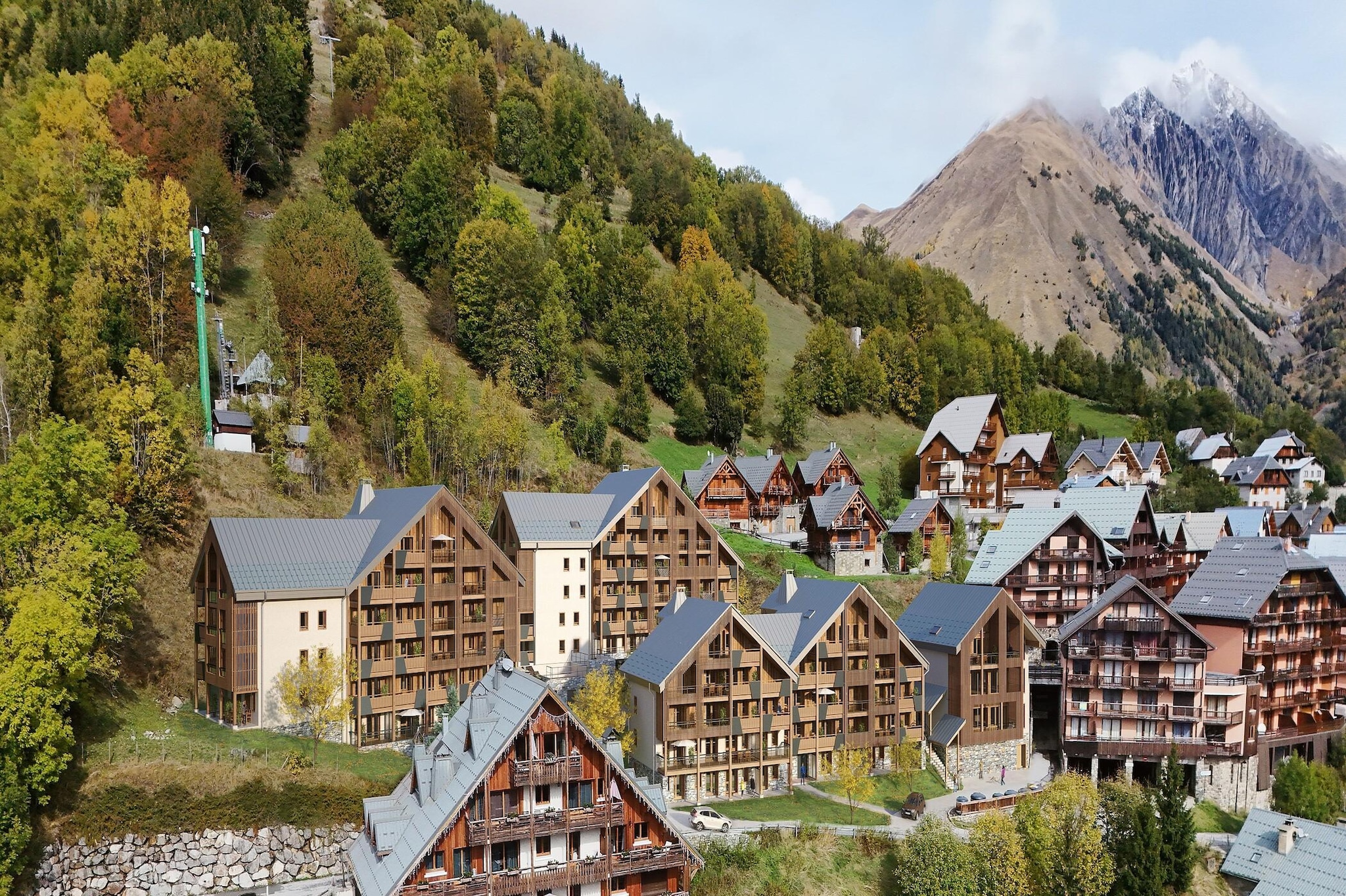 Les Hauts de Vaujany -Appartement 5 piÃ¨ces 10 personnes - Gebieden zomer 1km